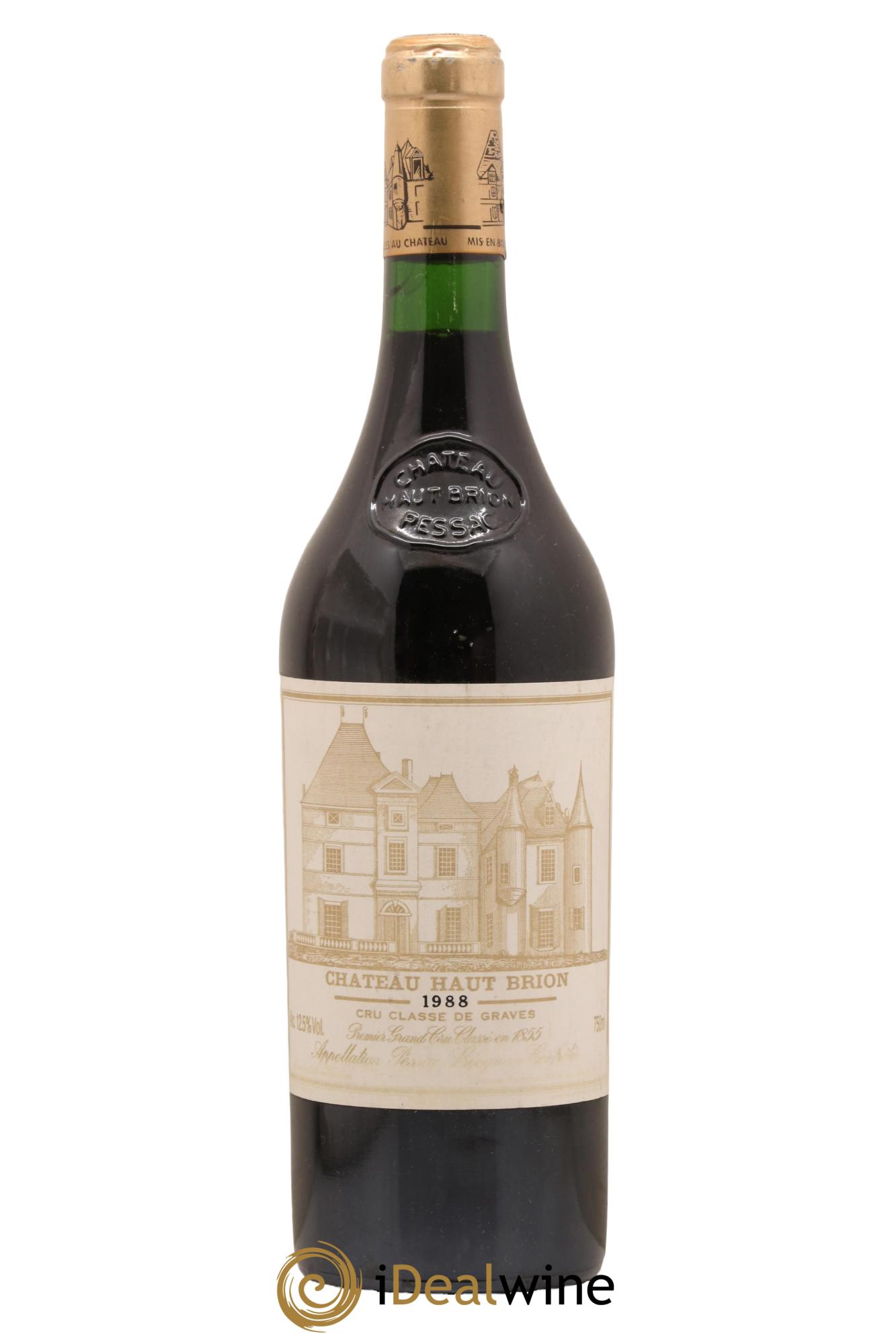Château Haut Brion 1er Grand Cru Classé 1988 - Lot de 1 bouteille - 0