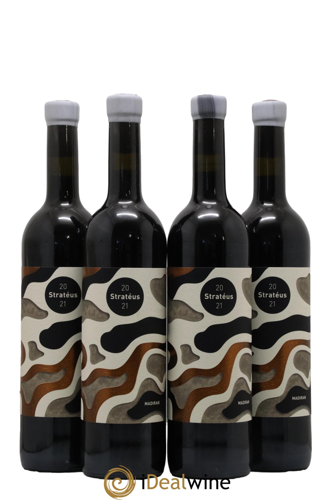 Madiran Strateus Simon Ribert 2021 - Lot of 4 bottles - 0