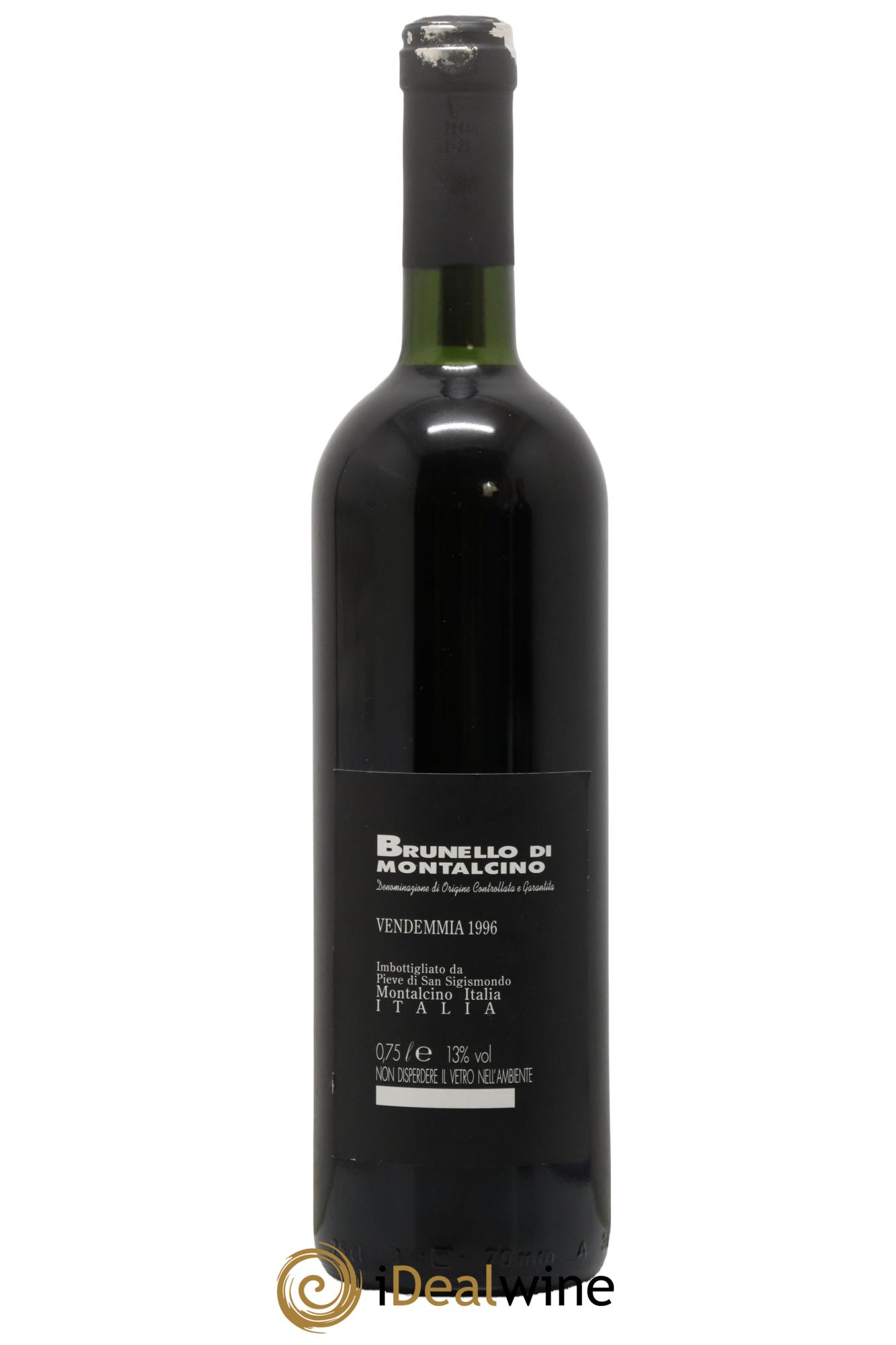 Brunello di Montalcino DOCG Pieve di San Sigismondo 1996 - Lotto di 1 bottiglia - 1