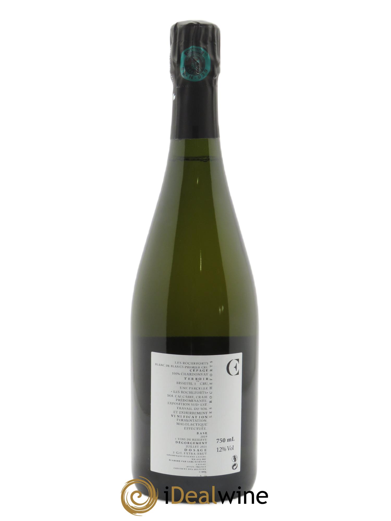 Les Rocheforts 1er Cru Extra-Brut Etienne Calsac - Lot de 1 bouteille - 1