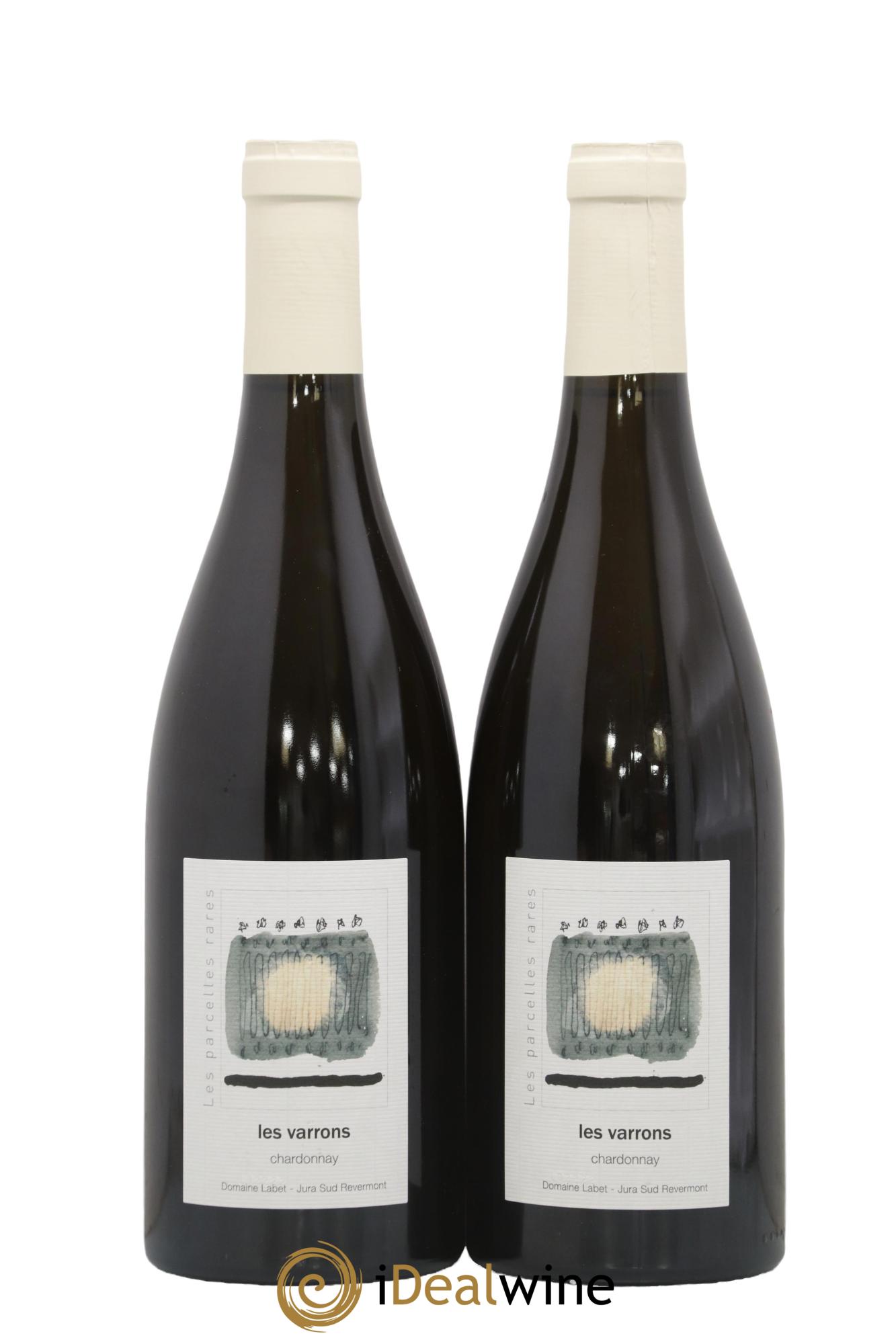 Côtes du Jura Chardonnay Les Varrons Romain - Julien - Charline Labet 2022 - Lot de 2 bouteilles - 0