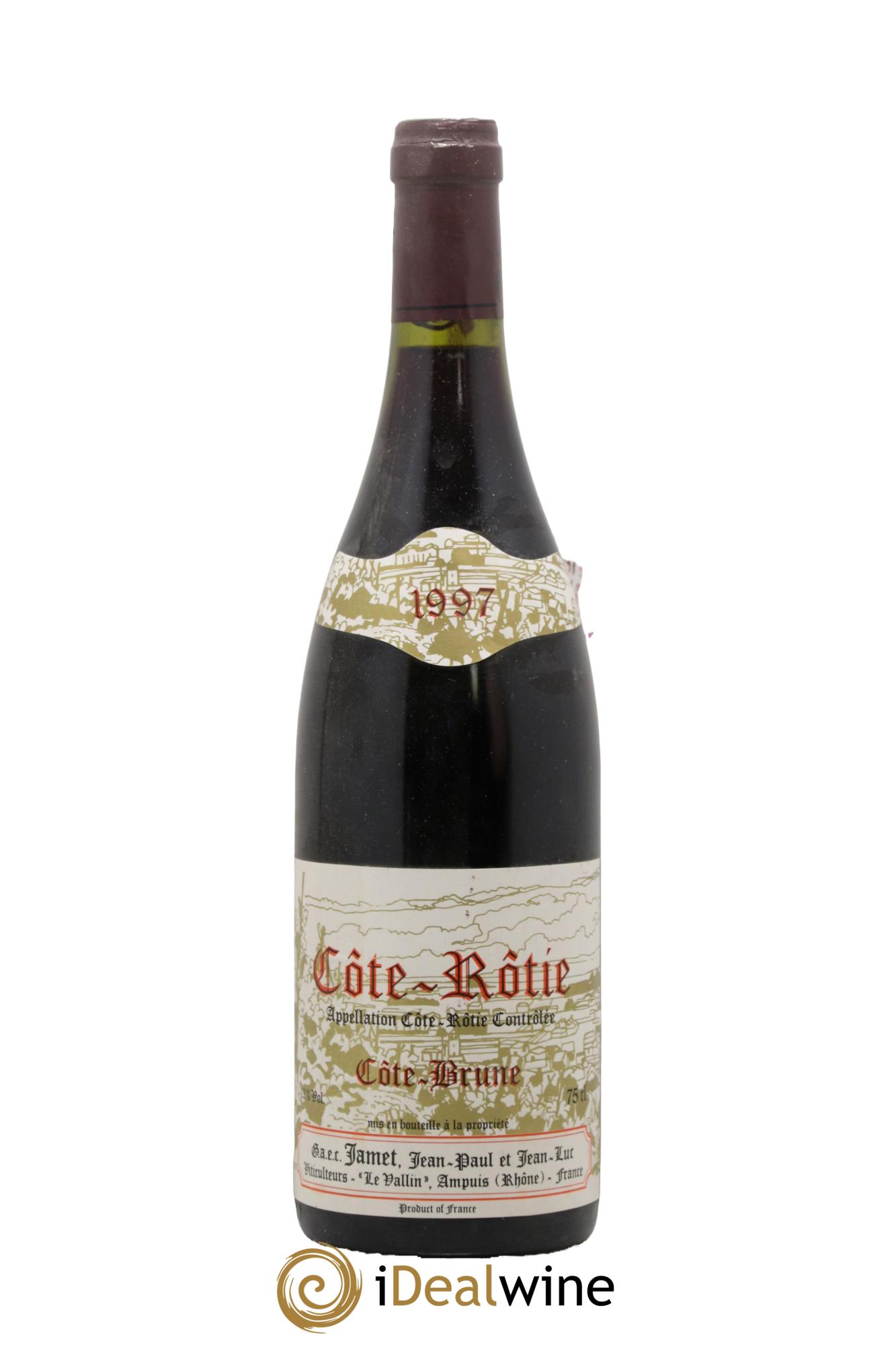 Côte-Rôtie Côte Brune Jamet (Domaine) 1997 - Lot of 1 bottle - 0