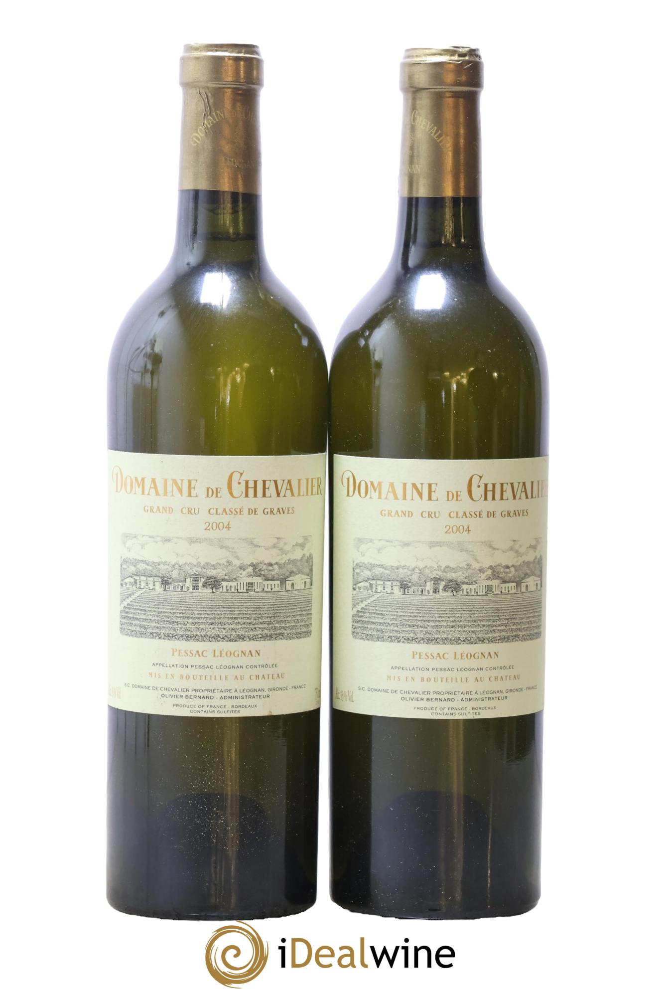 Domaine de Chevalier Cru Classé de Graves 2004 - Posten von 2 Flaschen - 0