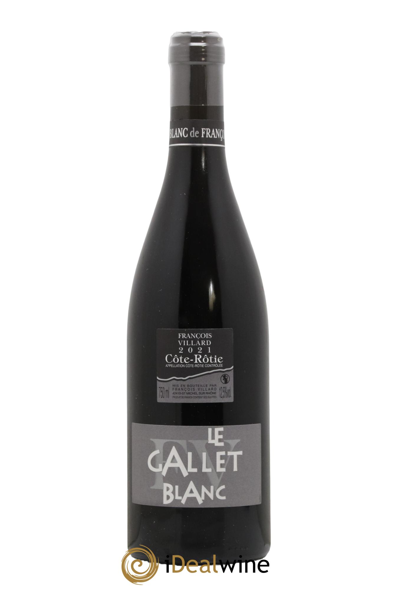 Côte-Rôtie Le Gallet Blanc François Villard 2021 - Lot de 1 bouteille - 0