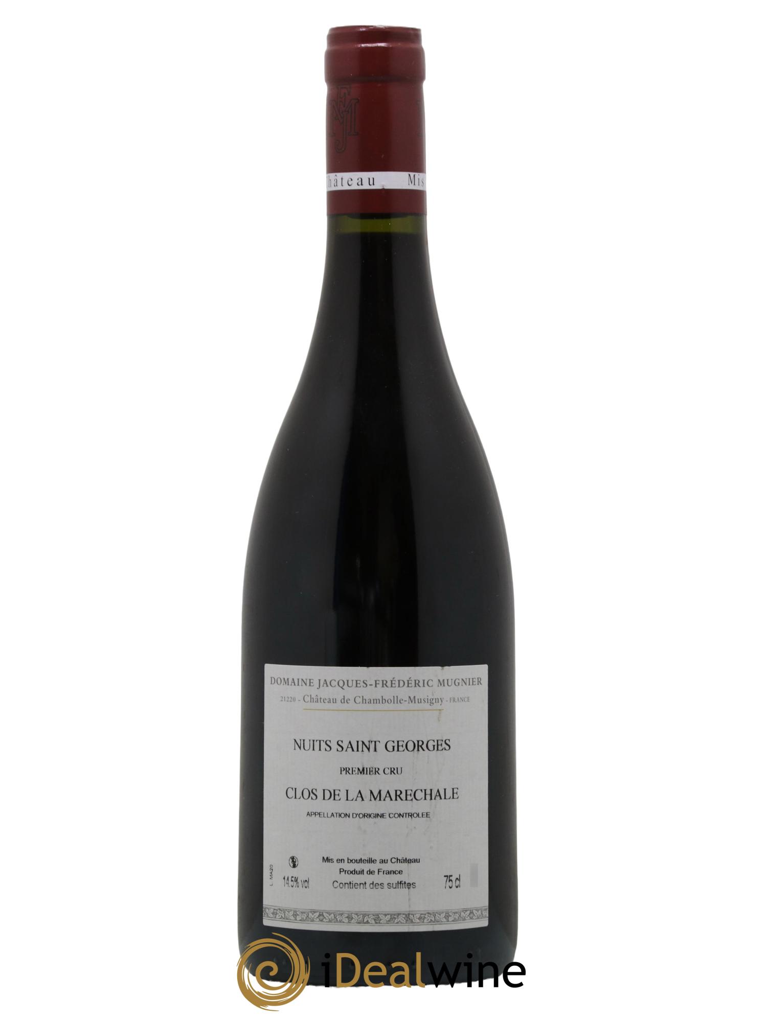 Nuits-Saint-Georges 1er Cru Clos de La Maréchale Jacques-Frédéric Mugnier 2020 - Lot de 1 bouteille - 1