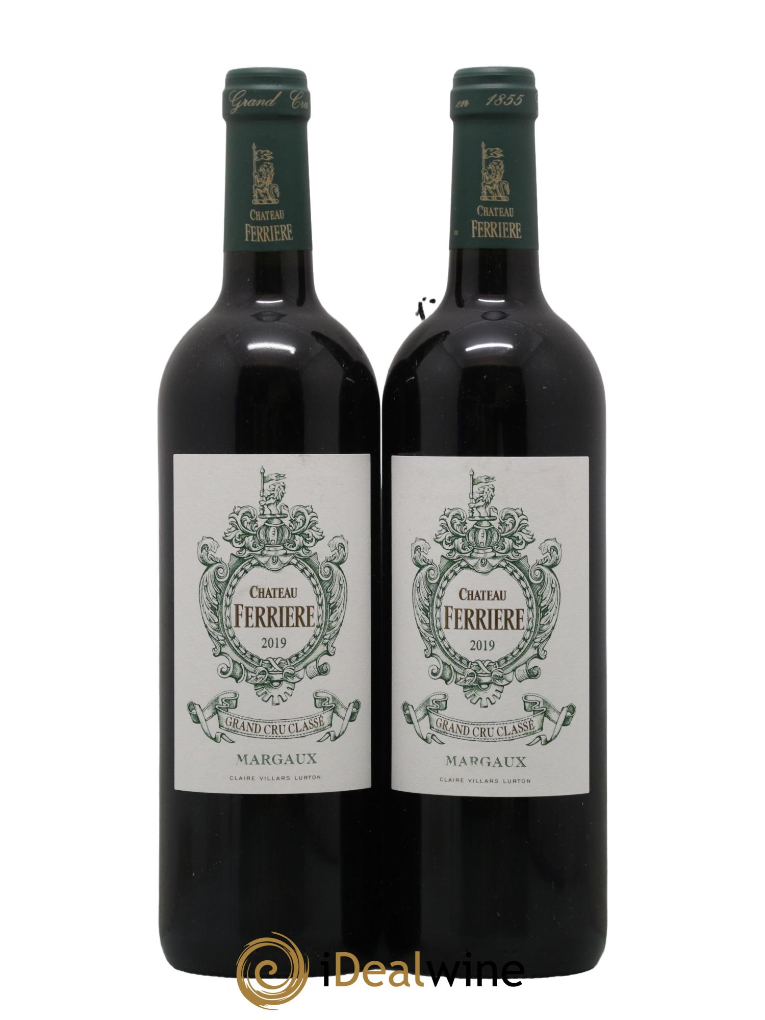 Château Ferrière 3ème Grand Cru Classé 2019 - Lot de 2 bouteilles - 0