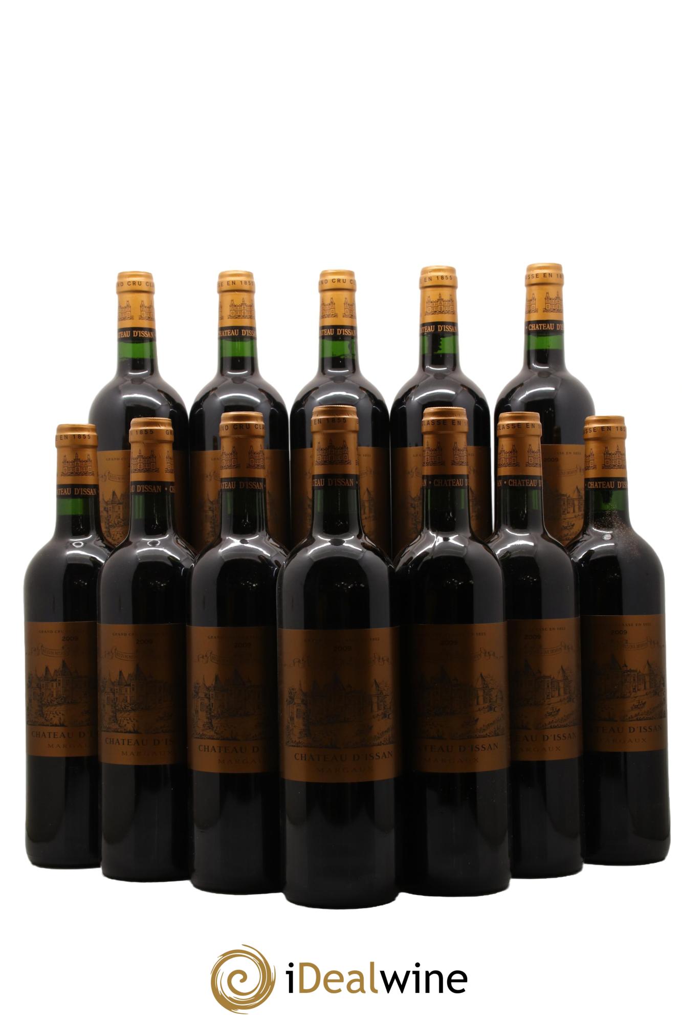 Château d'Issan 3ème Grand Cru Classé 2009 - Lotto di 12 bottiglie - 0