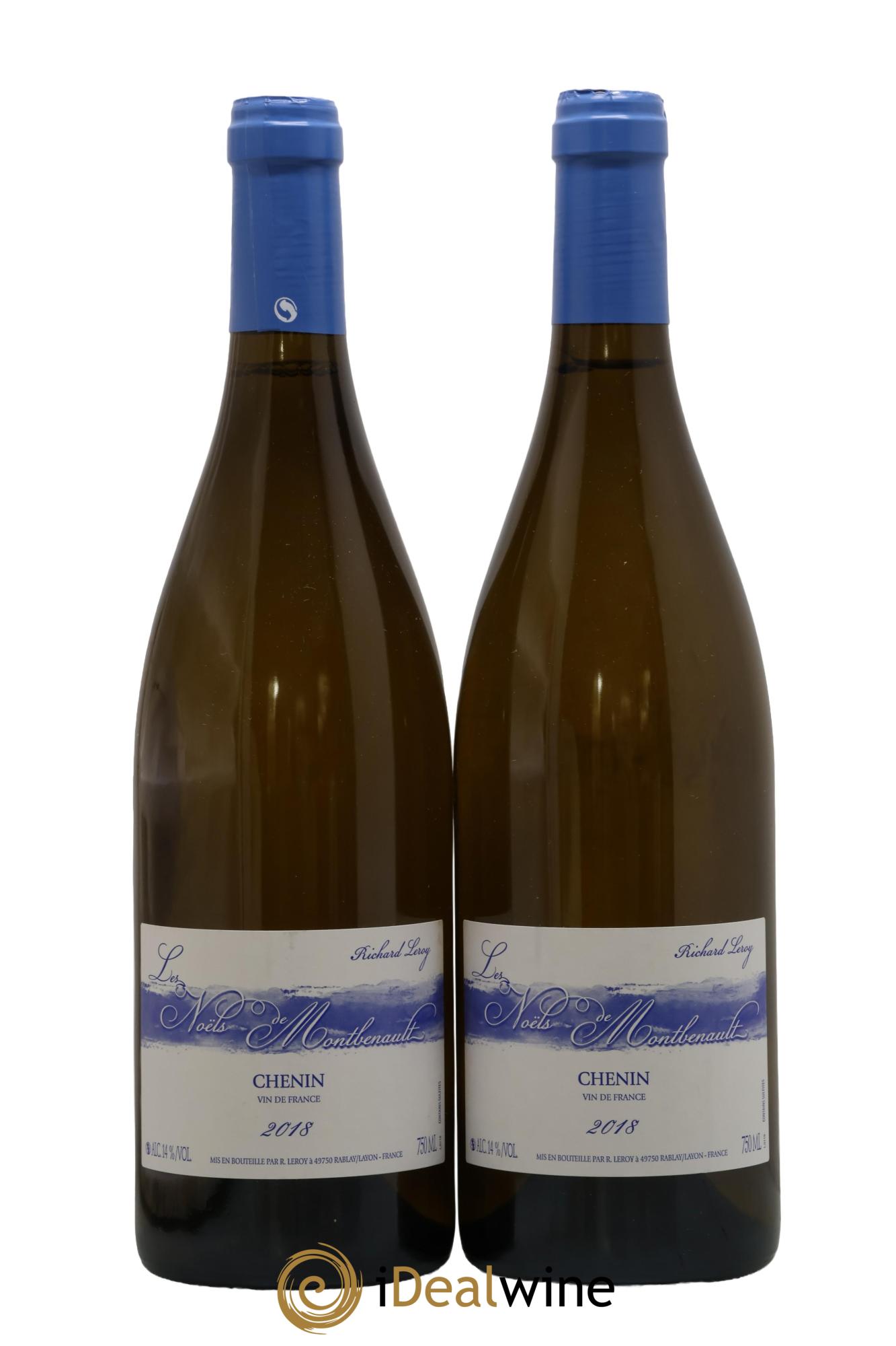 Vin de France Les Noëls de Montbenault Richard Leroy 2018 - Posten von 2 Flaschen - 0
