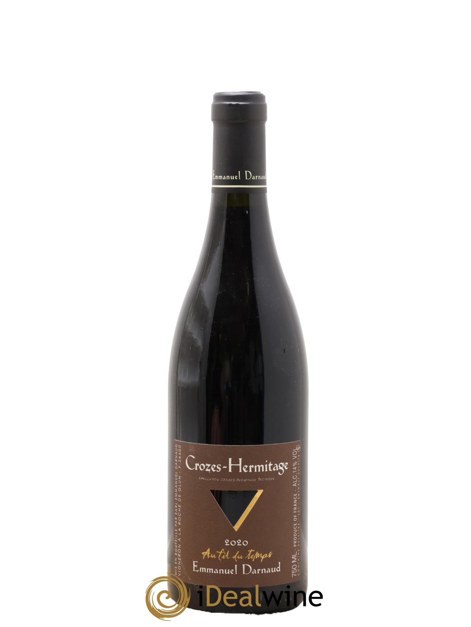 Crozes-Hermitage Au Fil Du Temps Emmanuel Darnaud 2020 - Lot of 1 bottle - 0