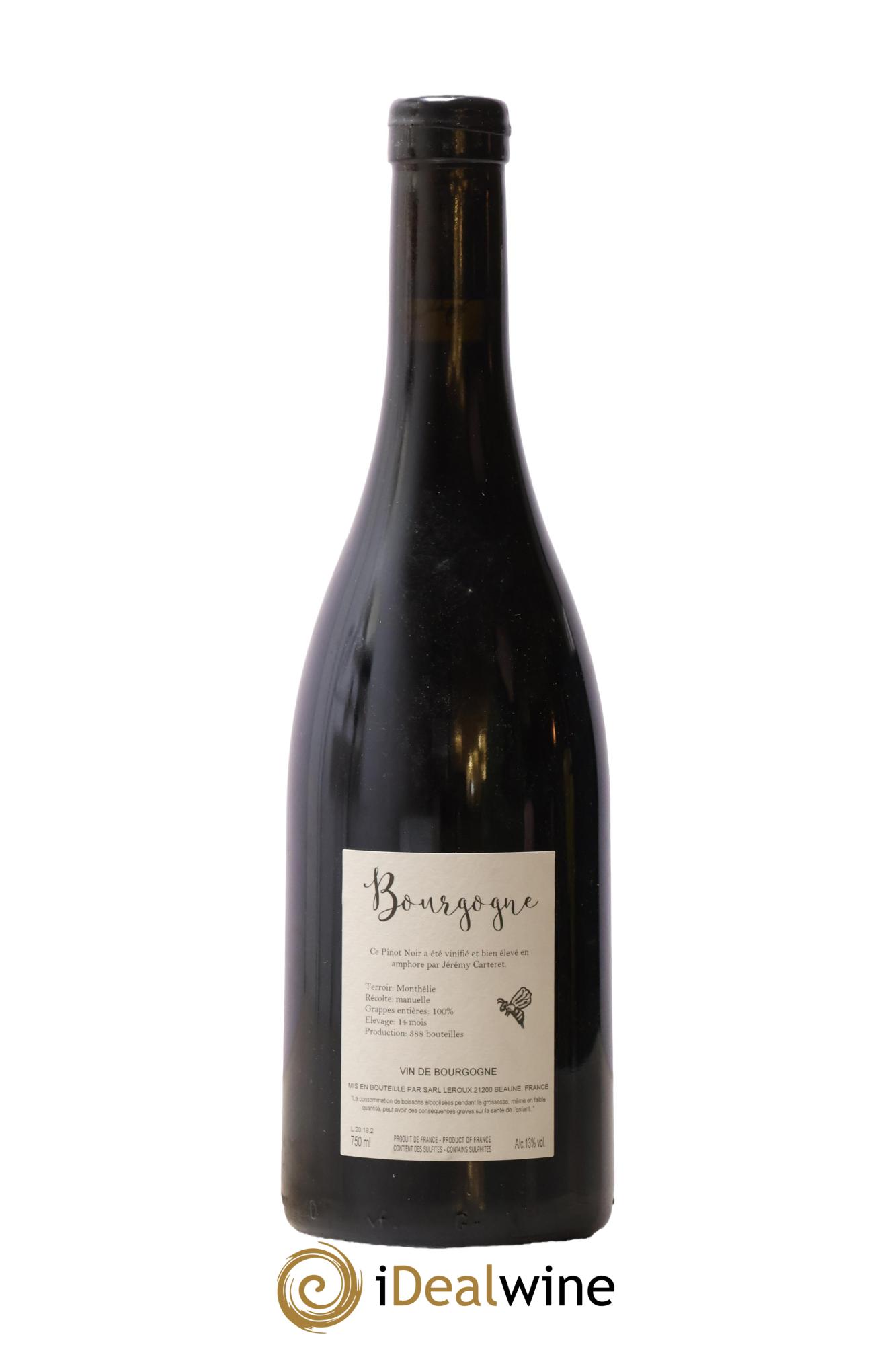 Bourgogne Jérémy Carteret 2019 - Lot of 1 bottle - 1