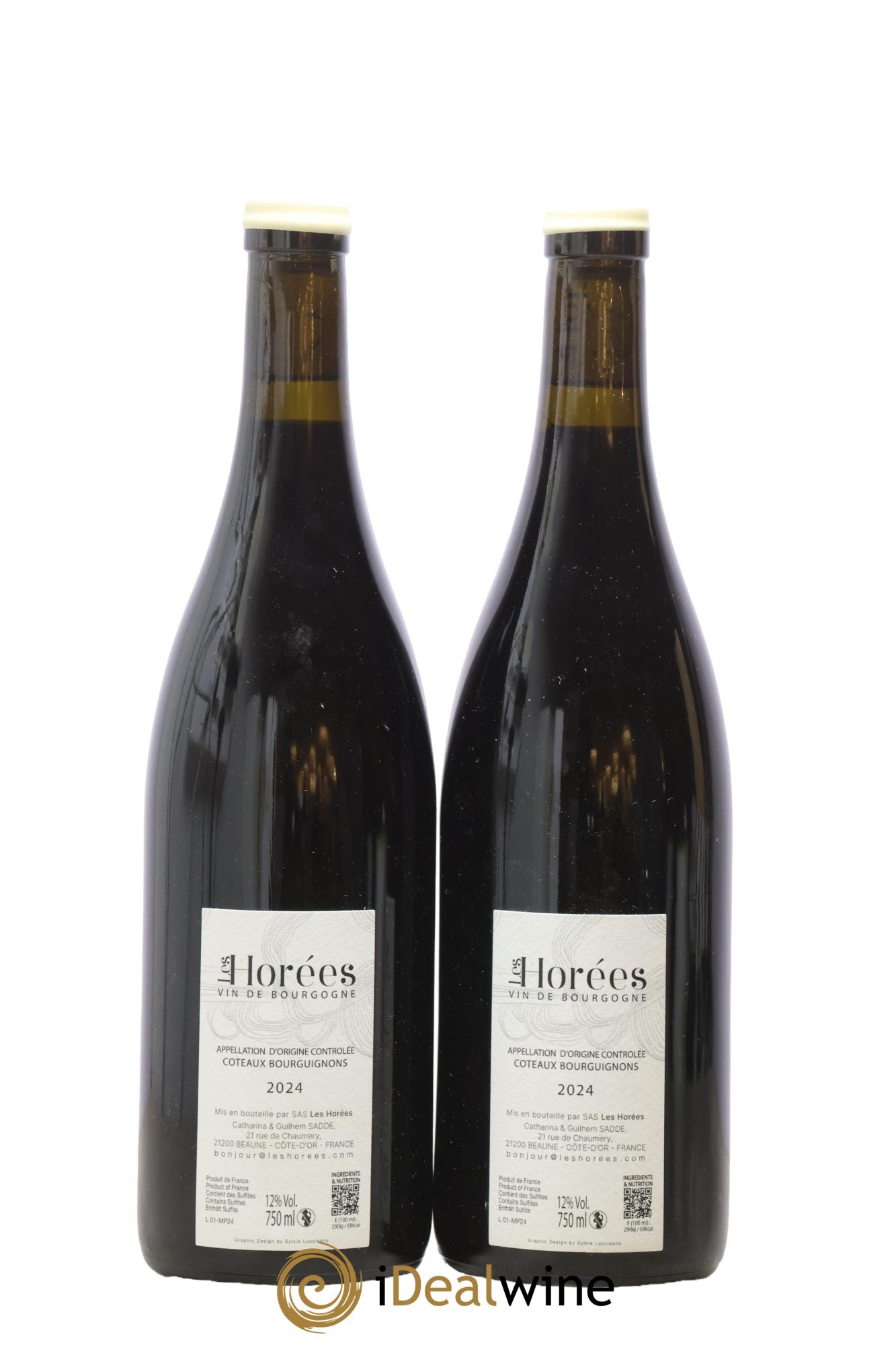 Côteaux Bourguignons Mon Poulain Les Horées 2024 - Lot de 2 bouteilles - 1