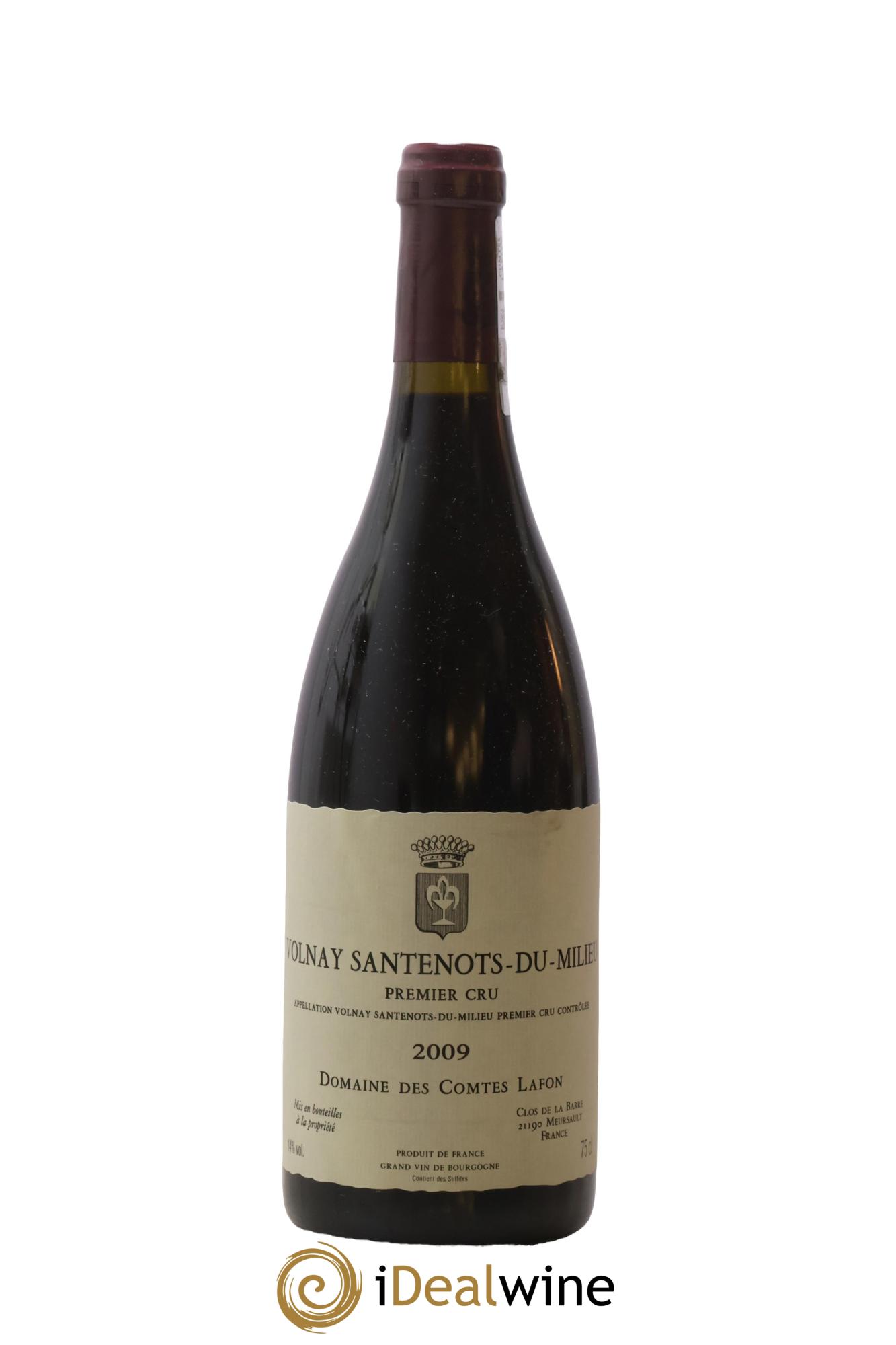 Volnay 1er Cru Santenots du Milieu Comtes Lafon (Domaine des) 2009 - Posten von 1 Flasche - 0
