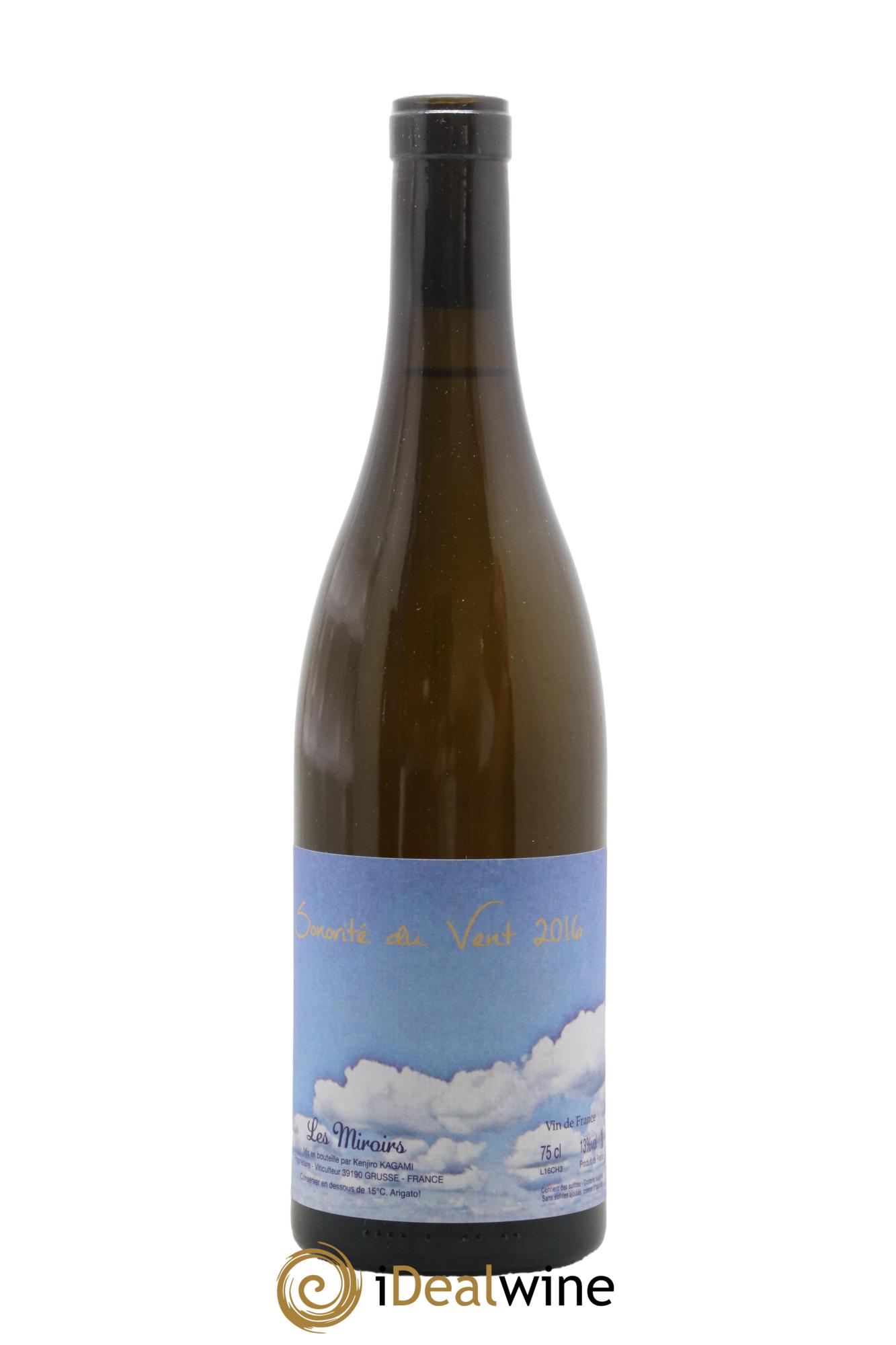 Vin de France Sonorité du vent Les saugettes Kenjiro Kagami - Domaine des Miroirs 2016 - Lot de 1 bouteille - 0