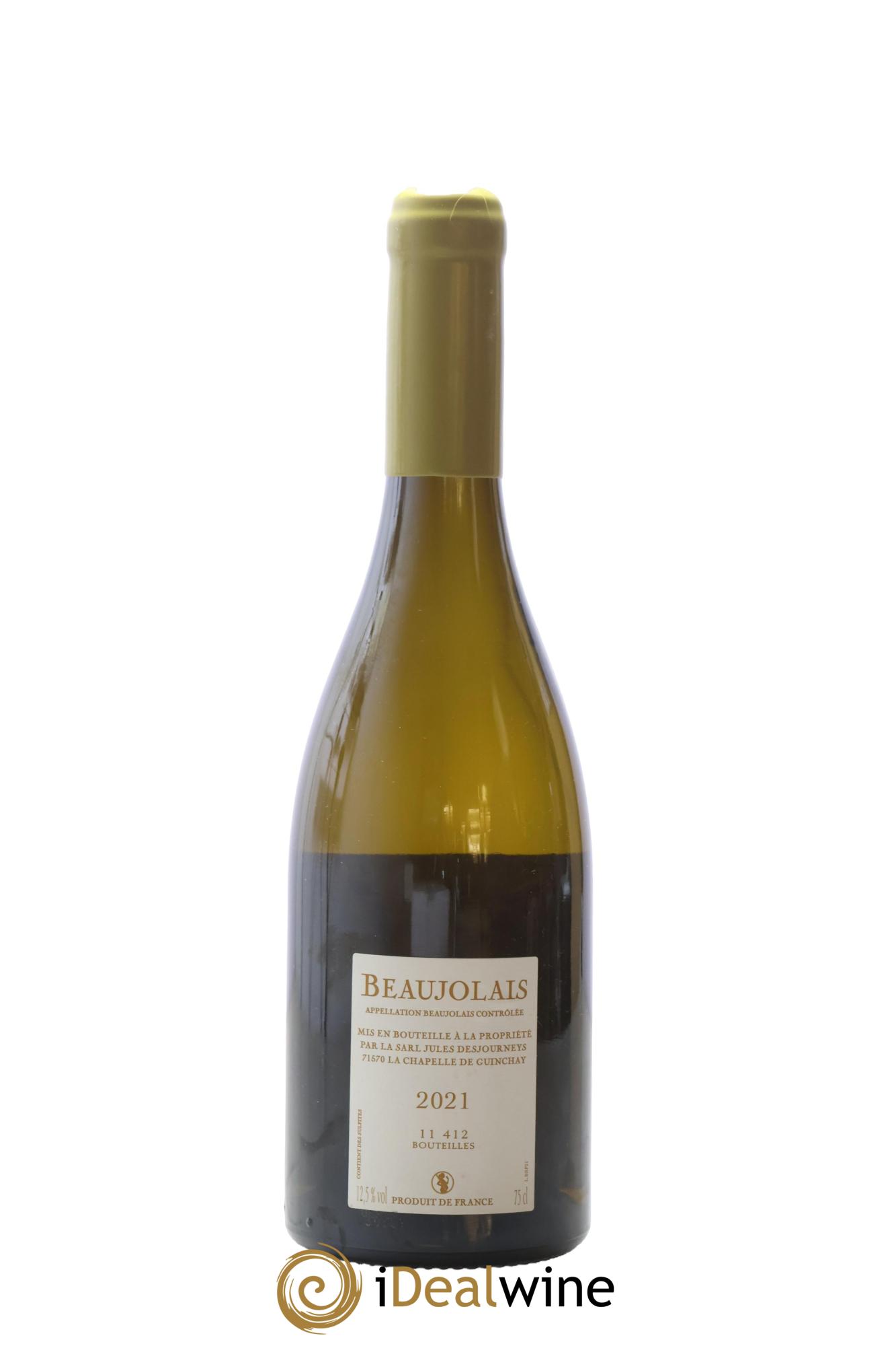 Beaujolais Villages Jules Desjourneys 2021 - Posten von 1 Flasche - 1