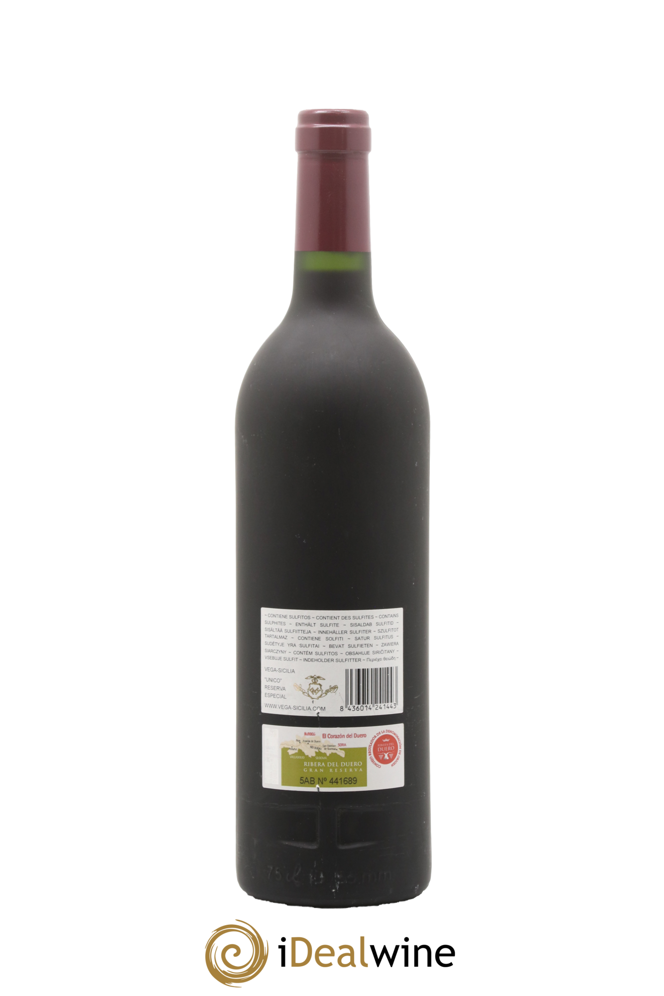 Ribera Del Duero Vega Sicilia Unico Reserva Especial Famille Alvarez - Posten von 1 Flasche - 1