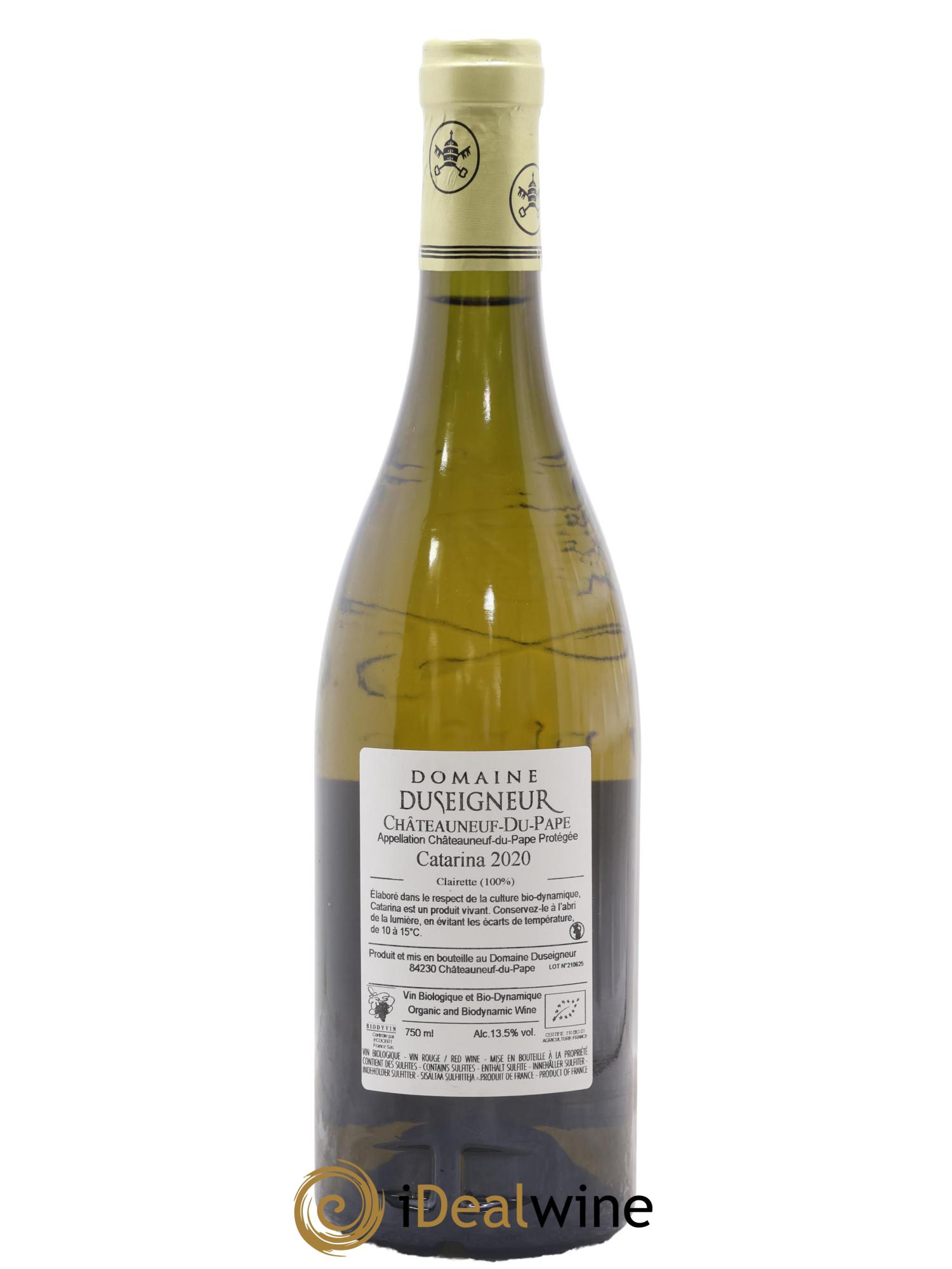 Châteauneuf-du-Pape Catarina Domaine Duseineur 2020 - Lot de 1 bouteille - 1