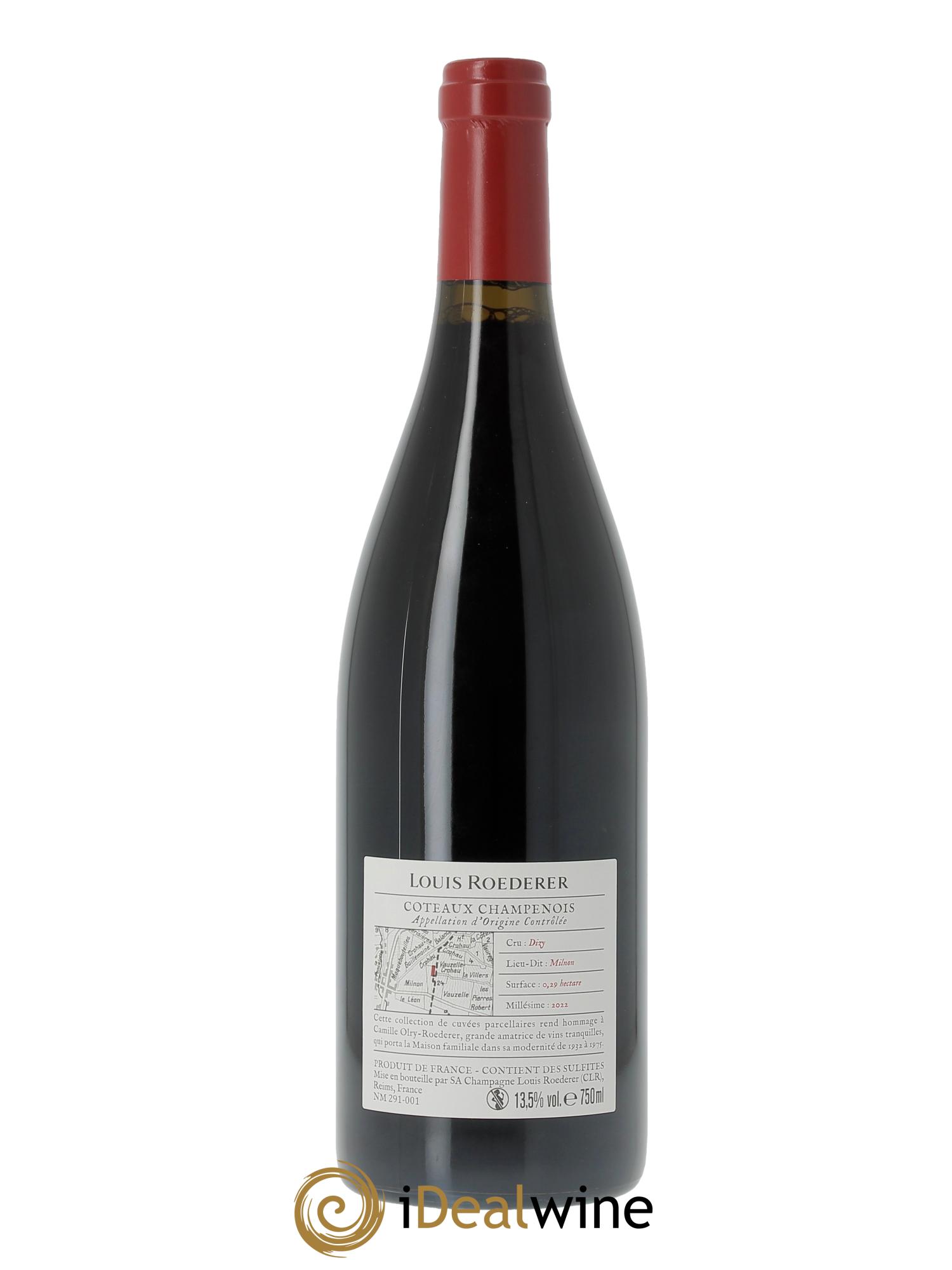Camille Hommage Louis Roederer  2022 - Lotto di 1 bottiglia - 1