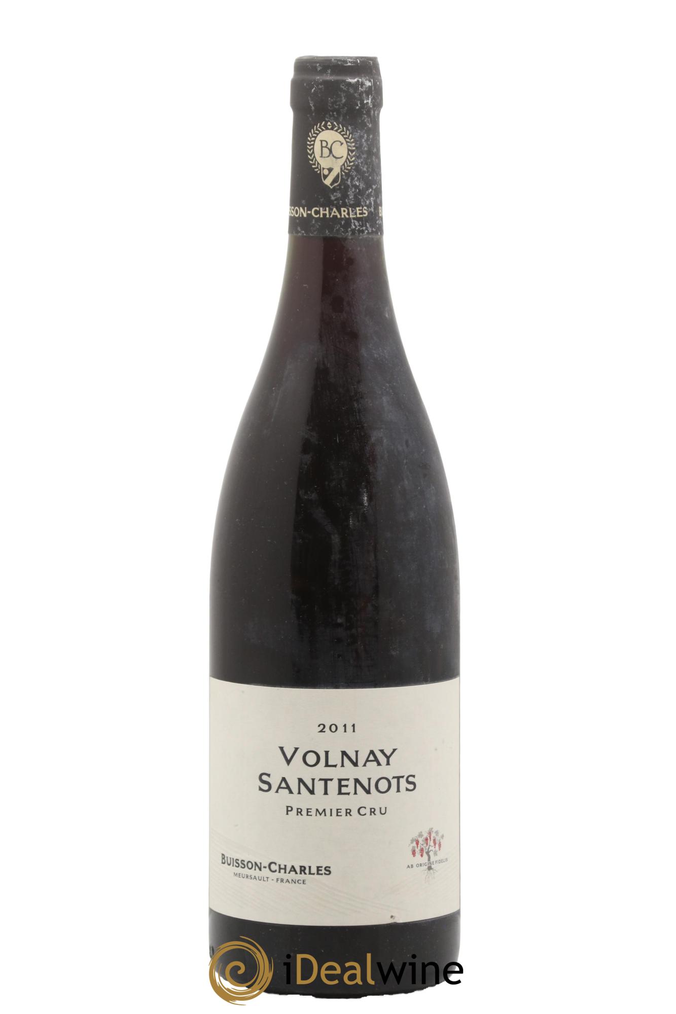 Volnay 1er Cru Santenots Domaine Buisson Charles 2011 - Lot de 1 bouteille - 0