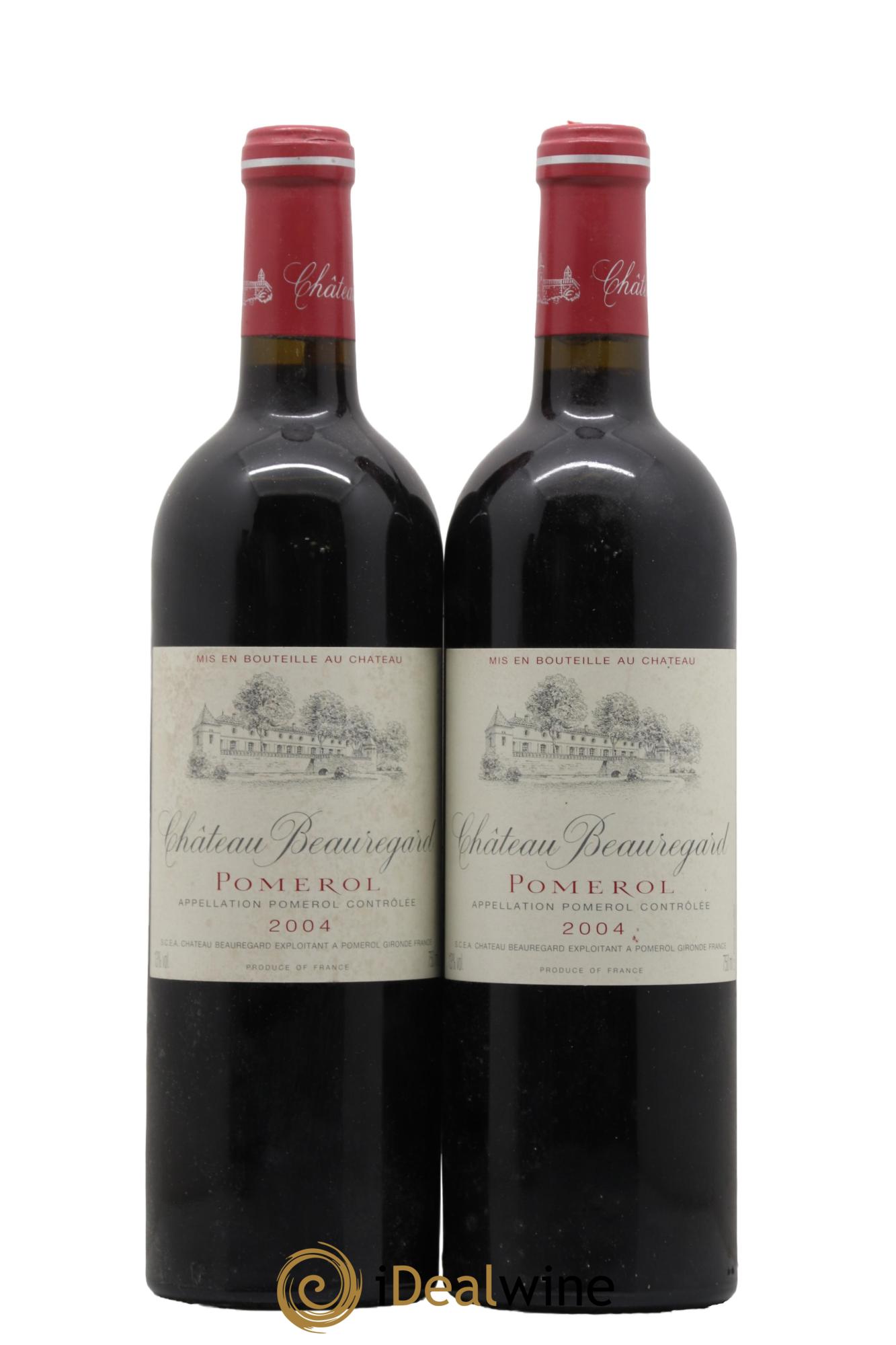 Château Beauregard 2004 - Posten von 2 Flaschen - 0