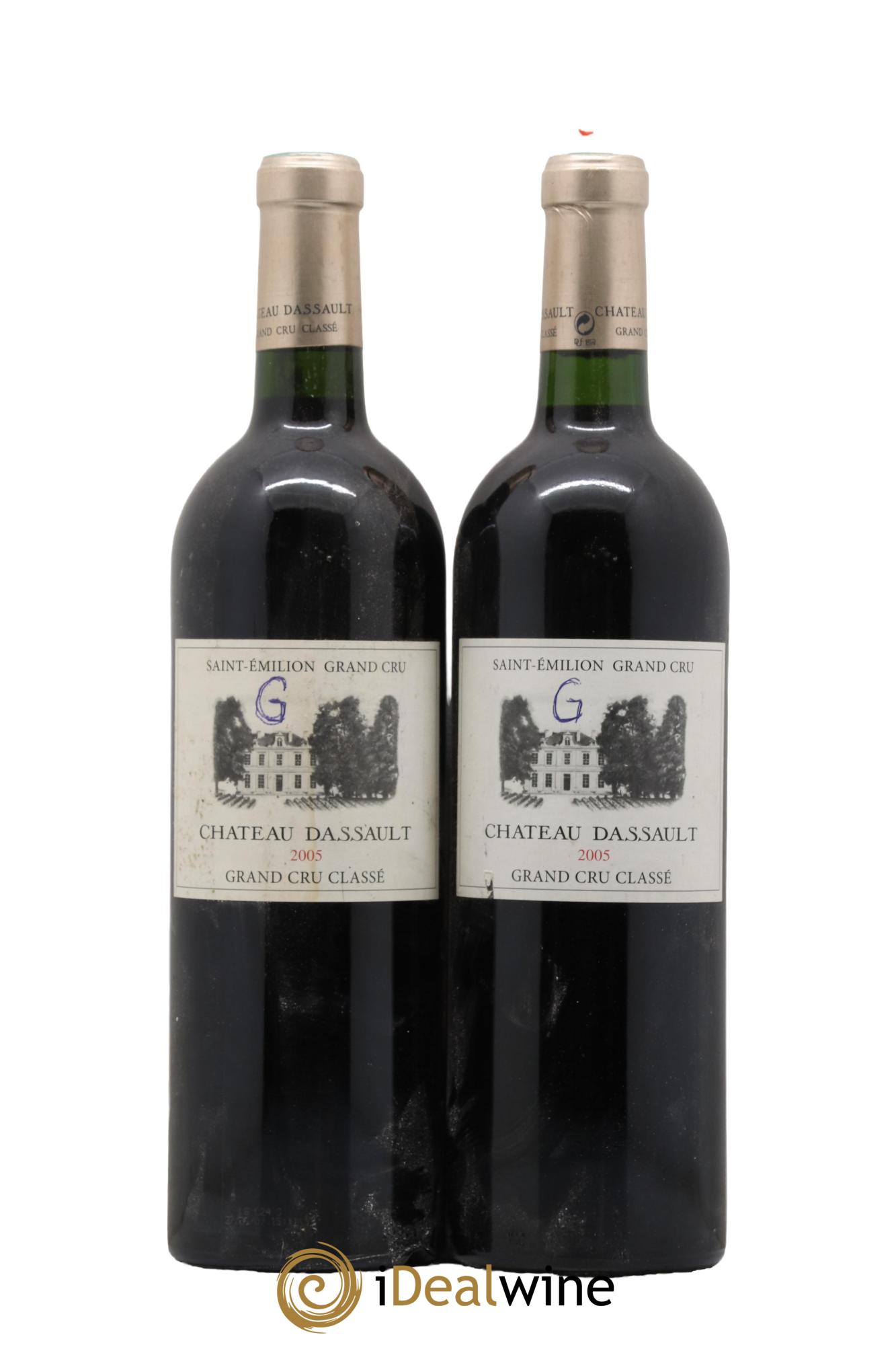 Château Dassault Grand Cru Classé 2005 - Lot de 2 bouteilles - 0