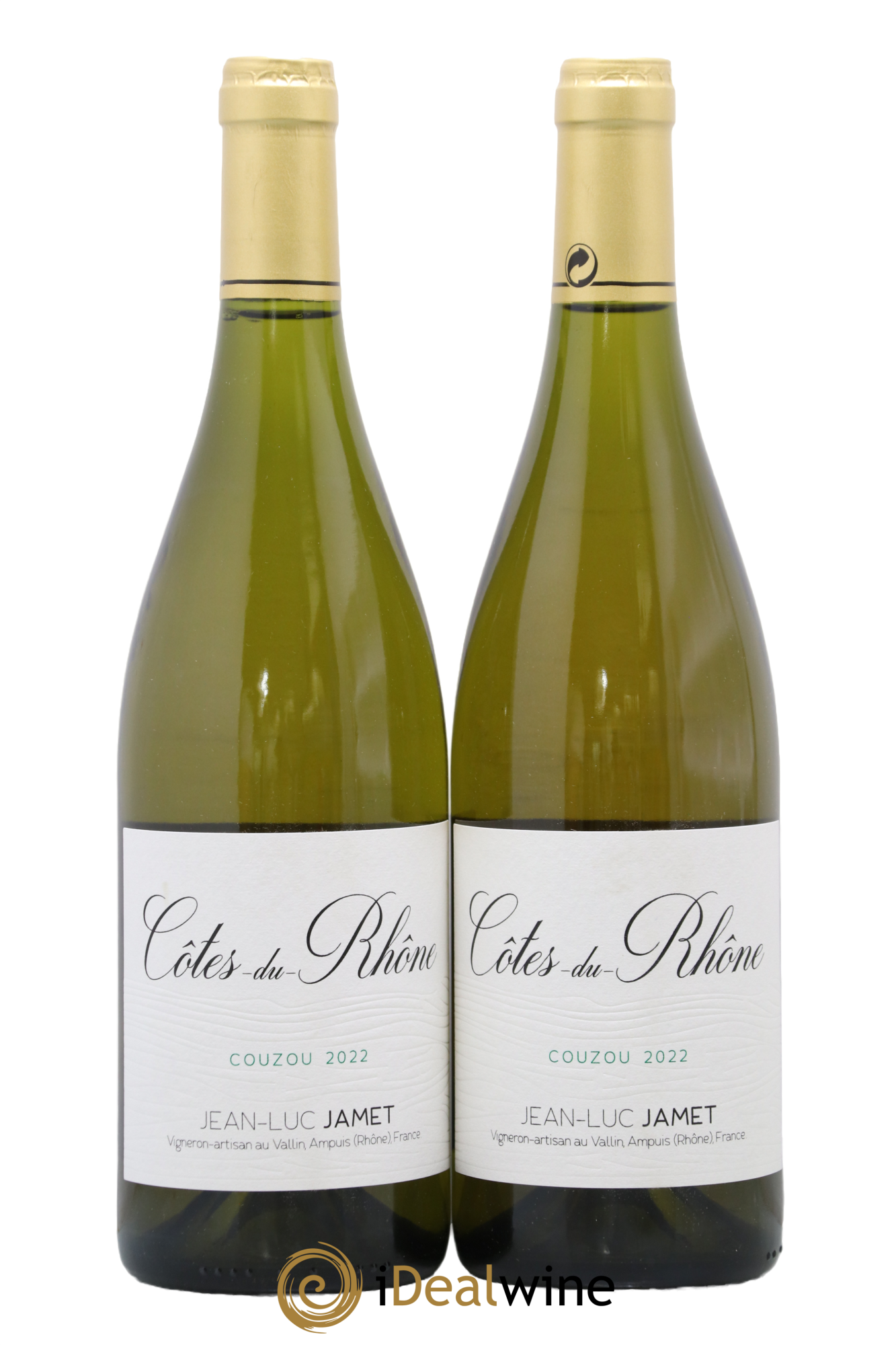 Côtes-du-Rhône Couzou J L.Jamet 2022 - Posten von 2 Flaschen - 0
