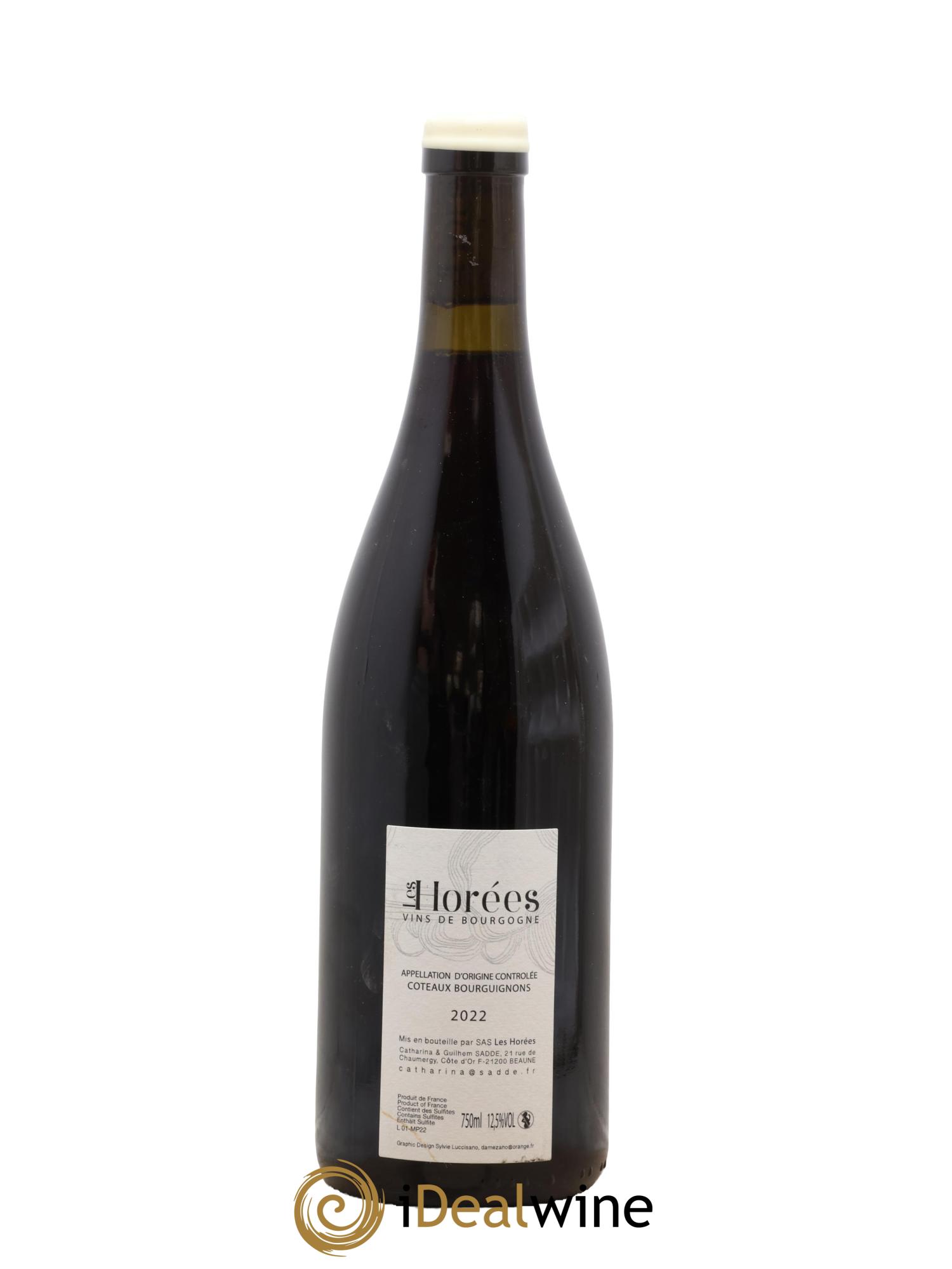 Côteaux Bourguignons Mon Poulain Les Horées 2022 - Lot of 1 bottle - 1