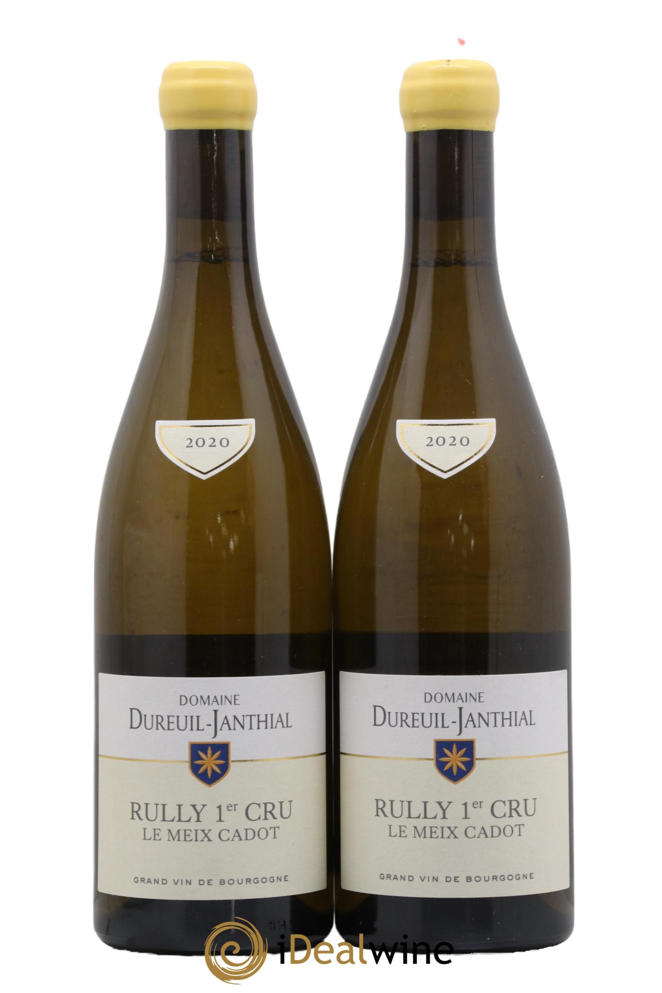Rully 1er Cru Le Meix Cadot Vincent Dureuil-Janthial 2020 - Lotto di 2 bottiglie - 0