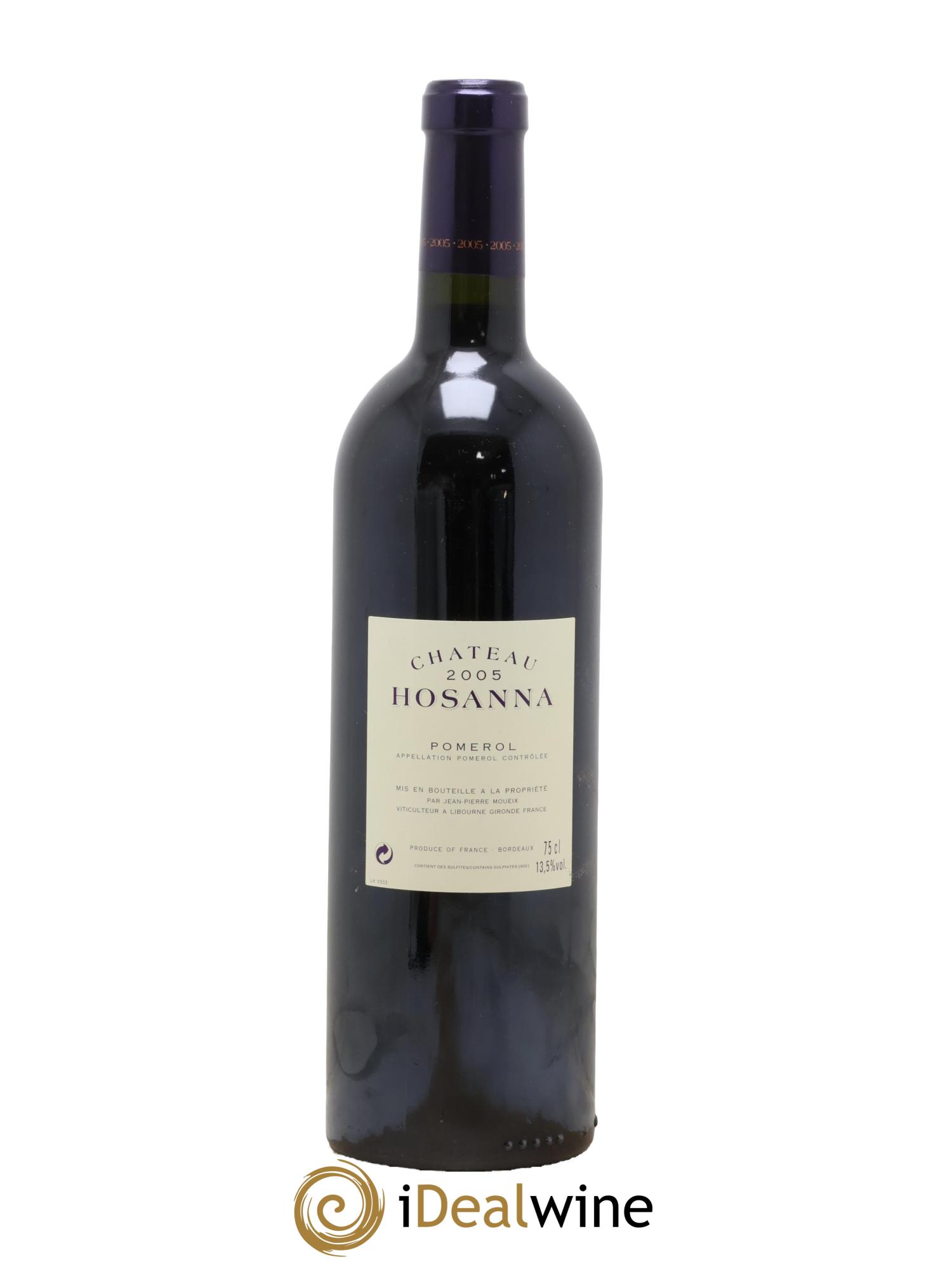 Château Hosanna 2005 - Lotto di 1 bottiglia - 1