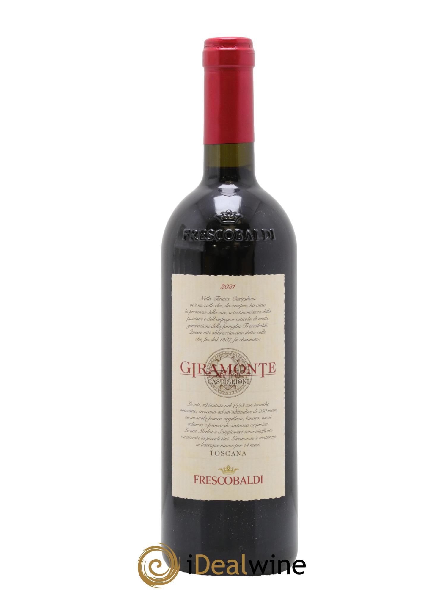 Italie Toscana IGT Giramonte Frescobaldi 2021 - Lot de 1 bouteille - 0