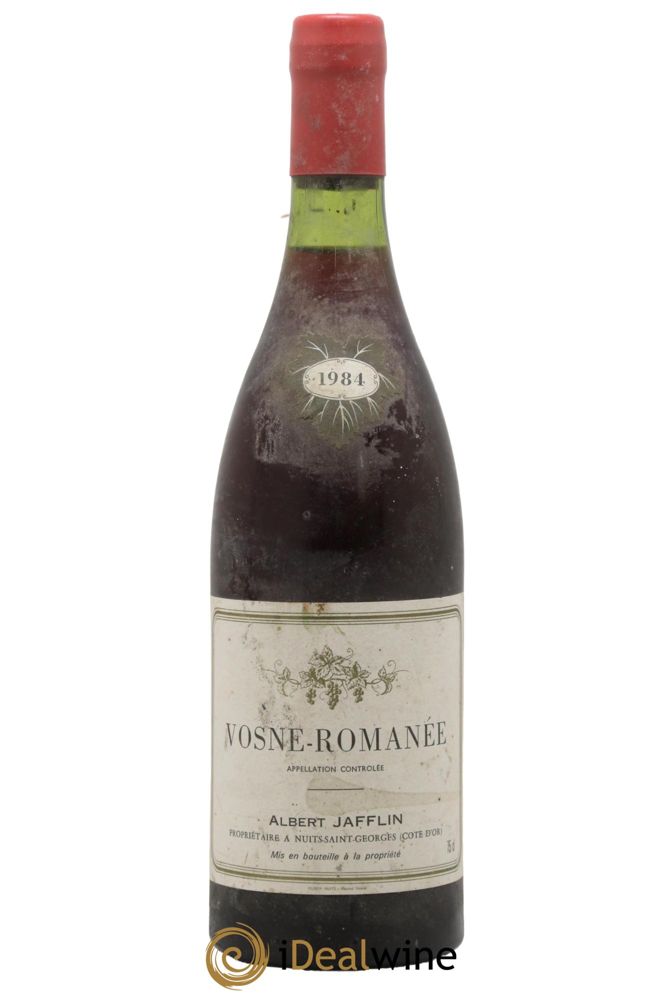Vosne-Romanée Albert Jafflin 1984 - Lot de 1 bouteille - 0