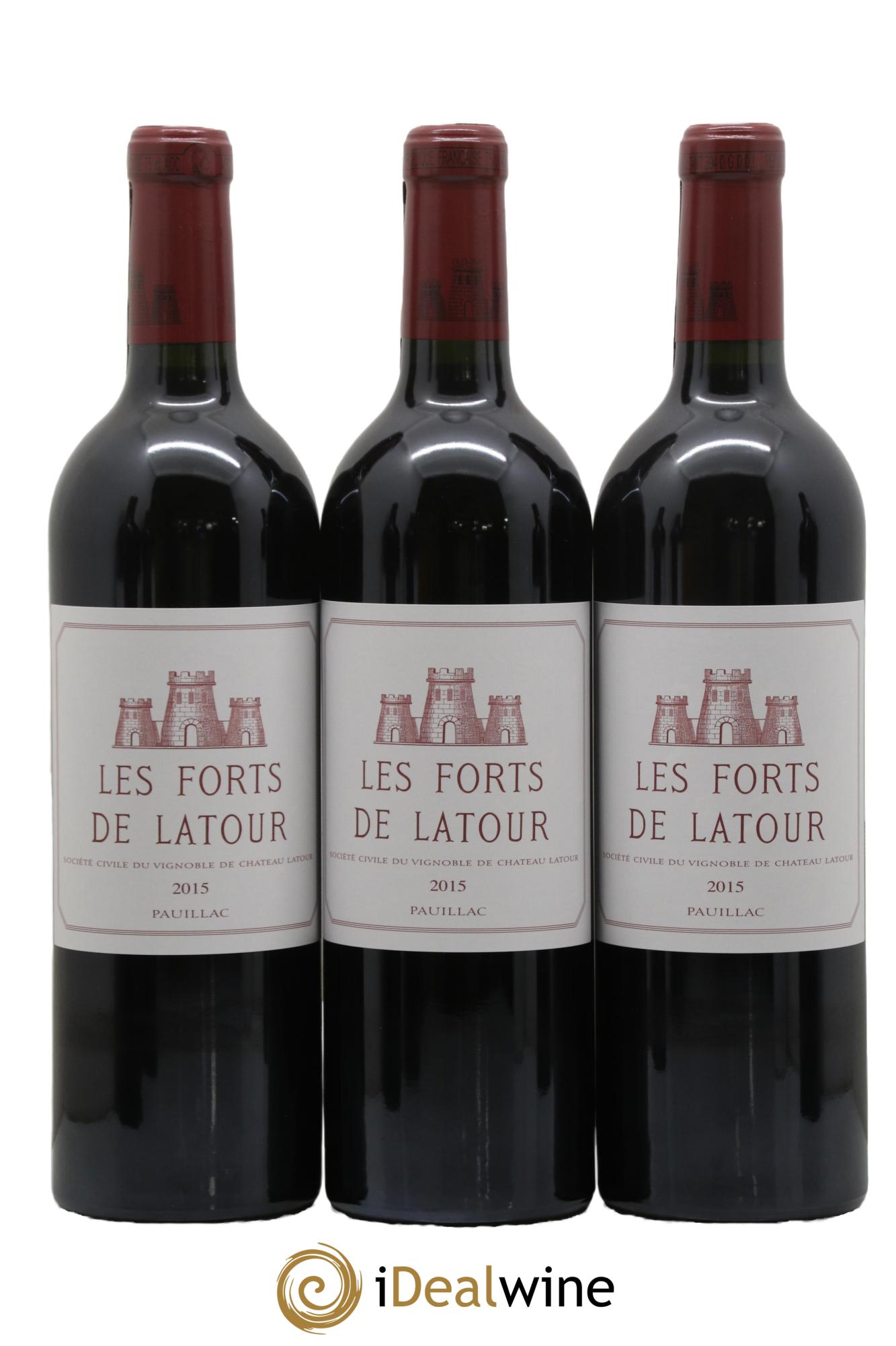 Les Forts de Latour Second Vin 2015 - Posten von 6 Flaschen - 1