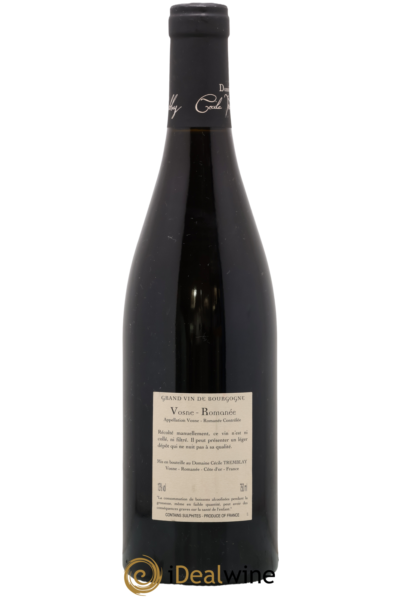 Vosne-Romanée Vieilles Vignes Cécile Tremblay 2010 - Lote de 1 botella - 1