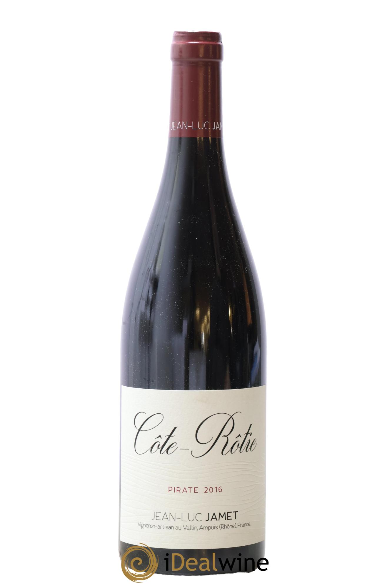 Côte-Rôtie Pirate Jean-Luc Jamet (Domaine) 2016 - Lot de 1 bouteille - 0