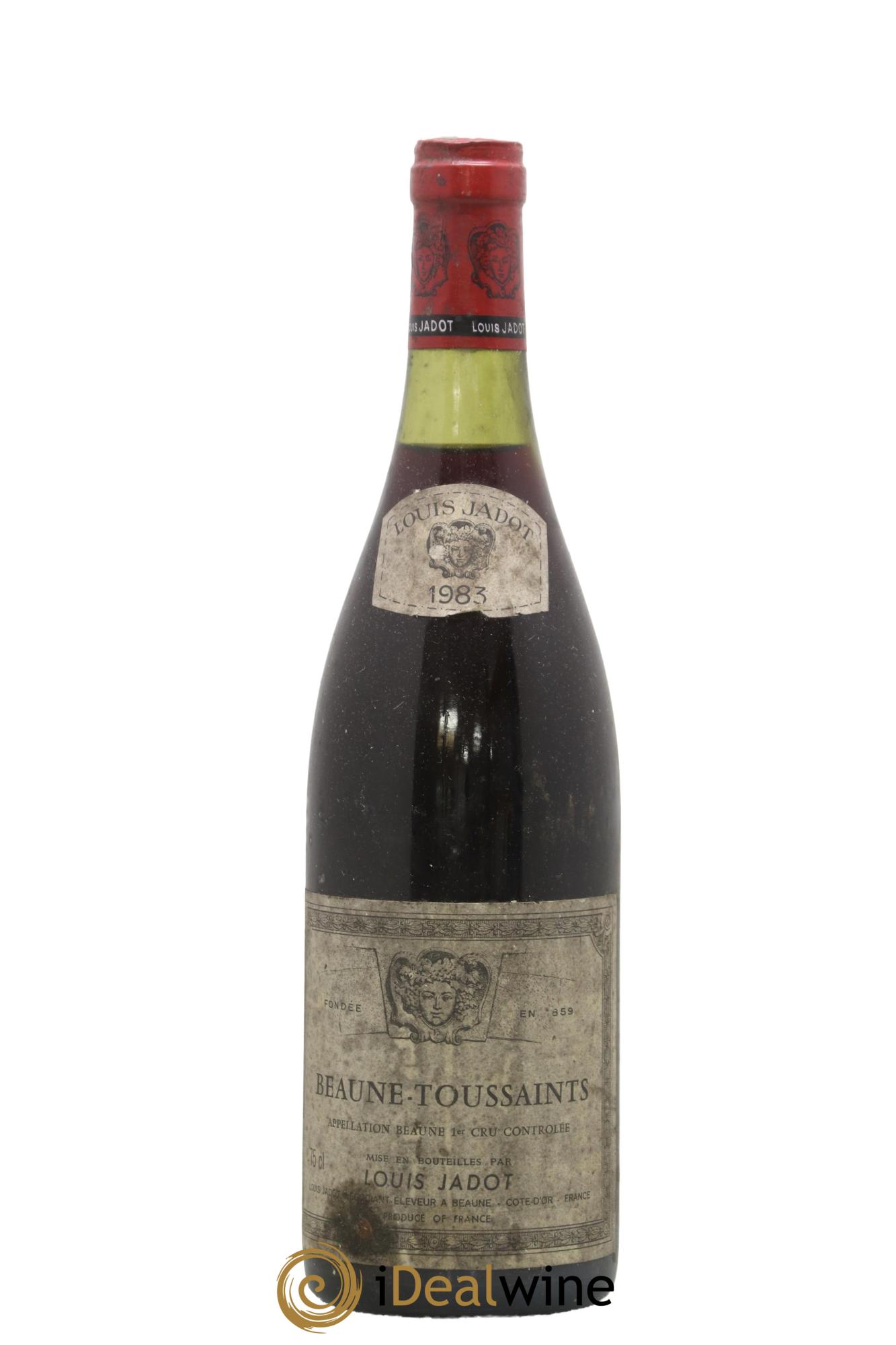 Beaune 1er Cru Les Toussaints Louis Jadot 1983 - Lot de 1 bouteille - 0