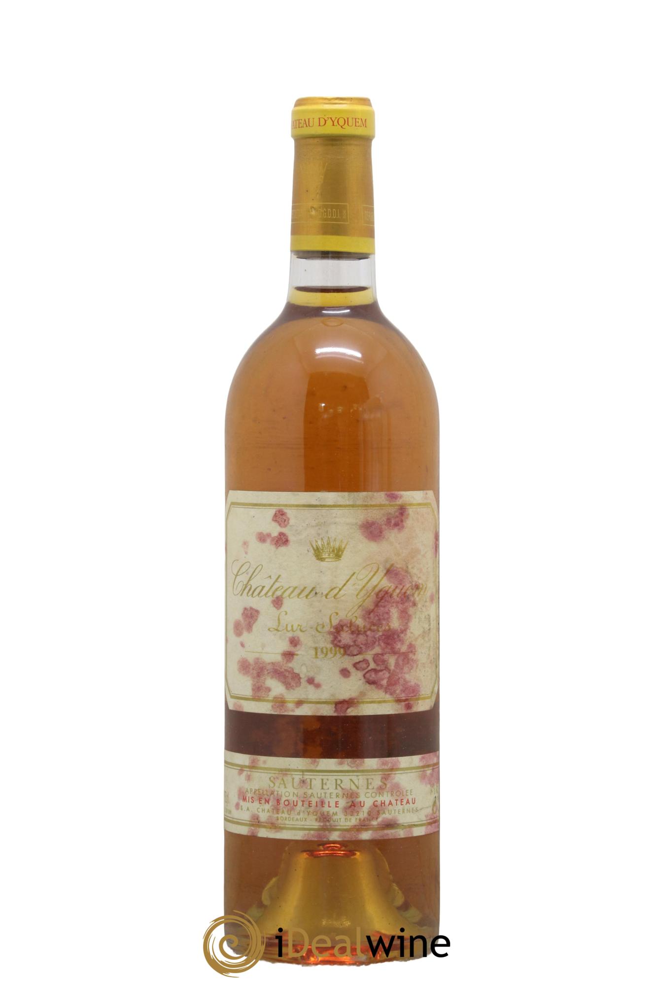 Château d' Yquem 1er Cru Classé Supérieur 1999 - Lot de 1 bouteille - 0
