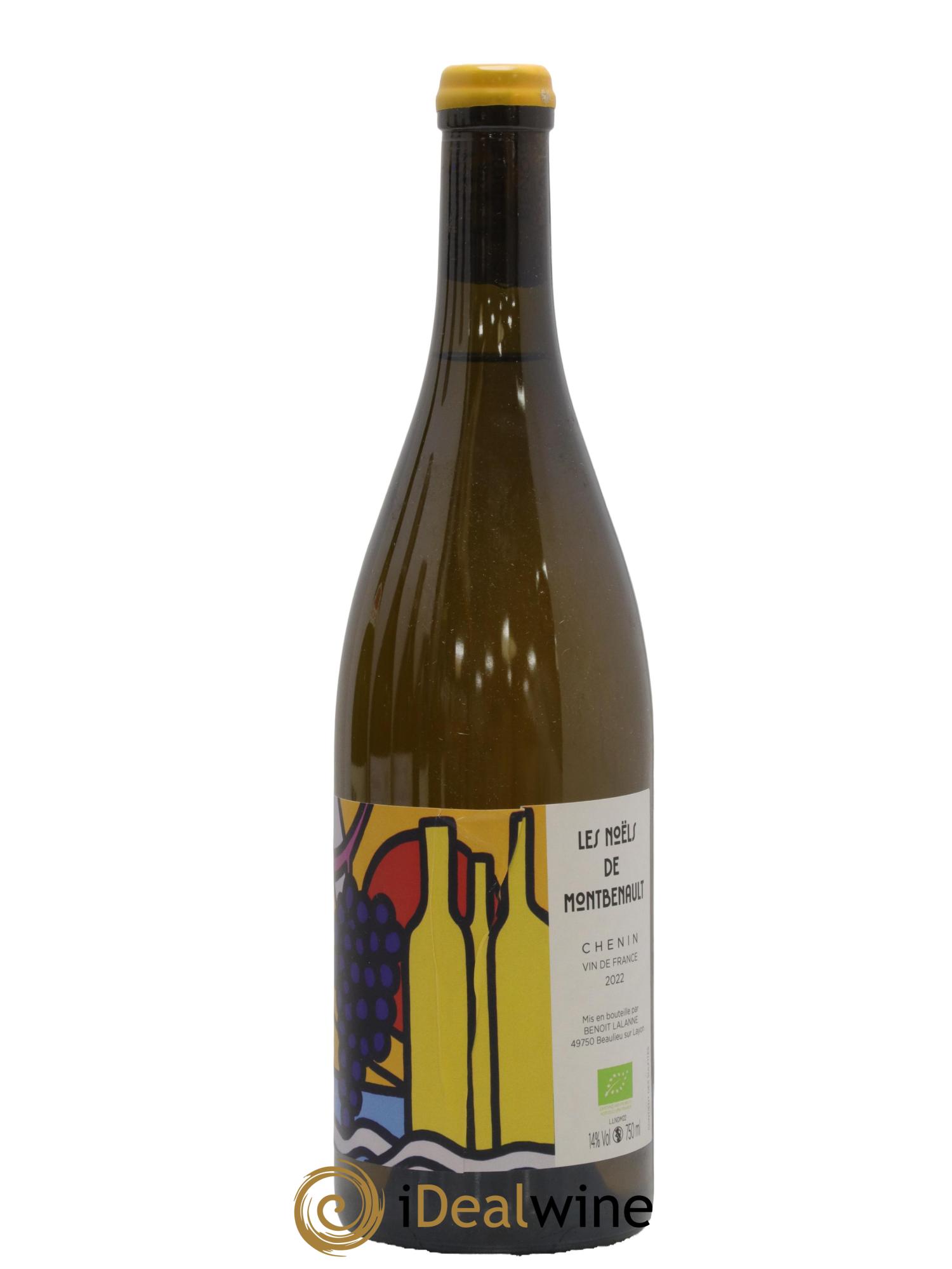 Vin de France Les Noëls de Montbenault Benoit Lalanne 2022 - Lot de 1 bouteille - 0