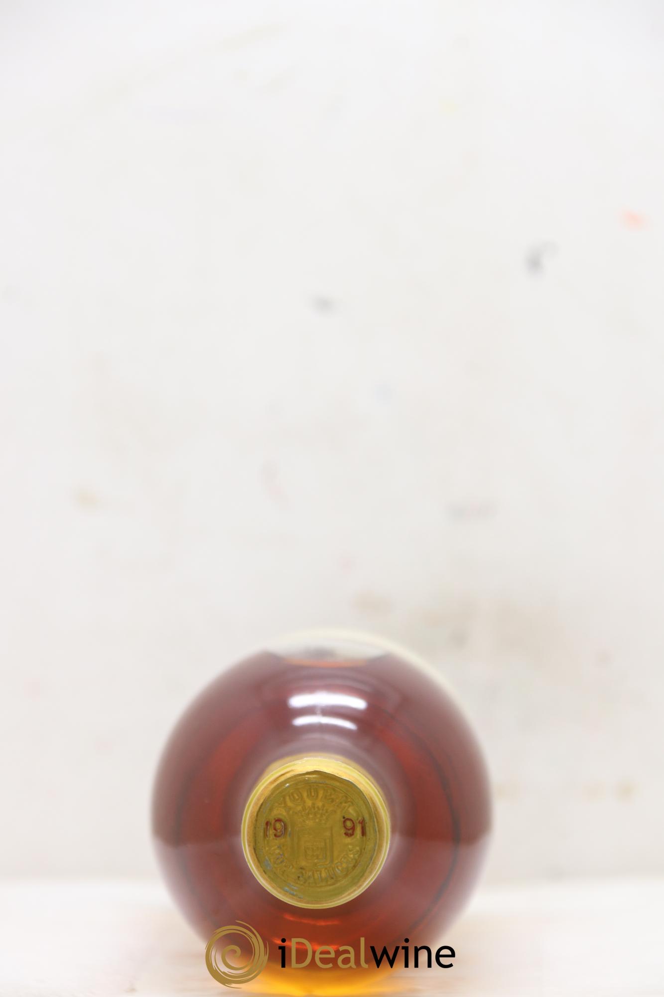 Château d' Yquem 1er Cru Classé Supérieur 1991 - Lot of 1 bottle - 1