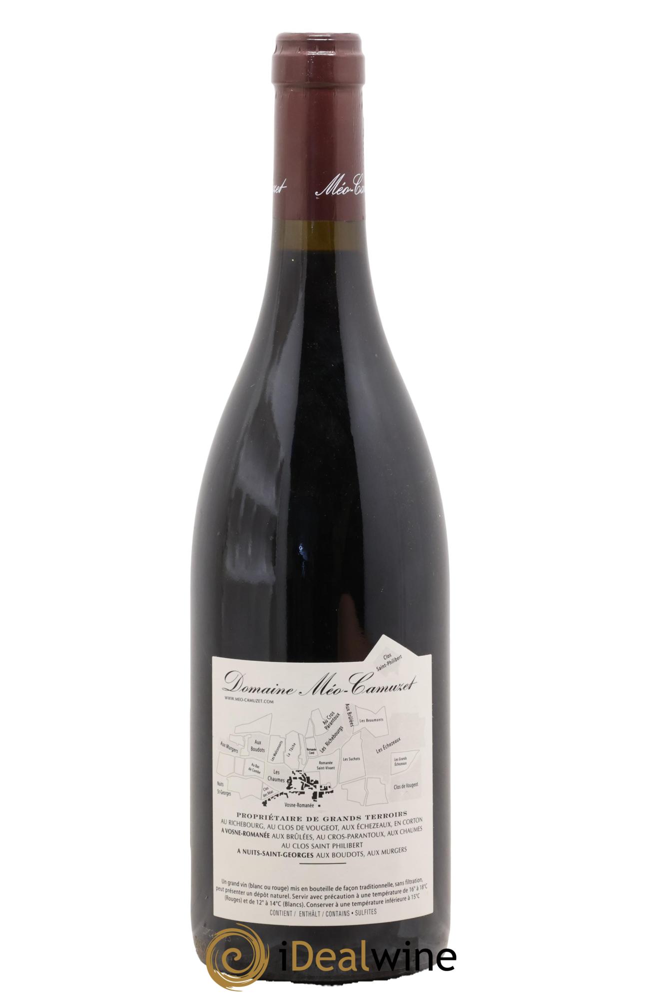 Vosne-Romanée 1er Cru Les Chaumes Méo-Camuzet (Domaine) 2016 - Posten von 1 Flasche - 1