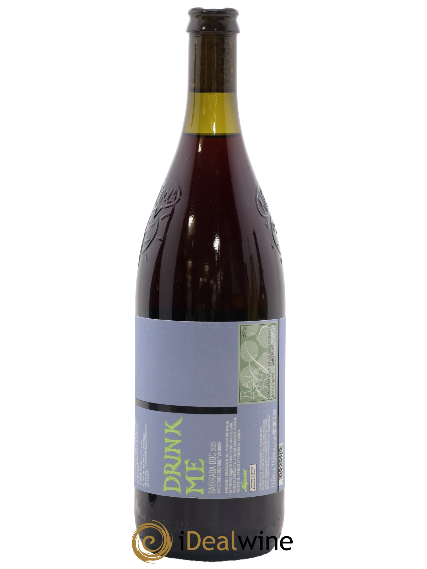 Portugal Bairrada Drink Me Nat'Cool Nieport 2022 - Lot de 1 bouteille - 1