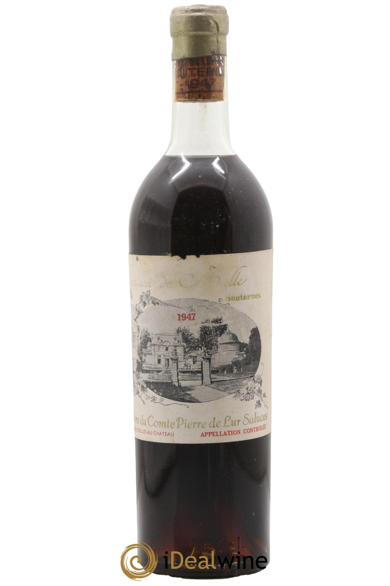 Château de Malle 2ème Grand Cru Classé 1947 - Lotto di 1 bottiglia - 0