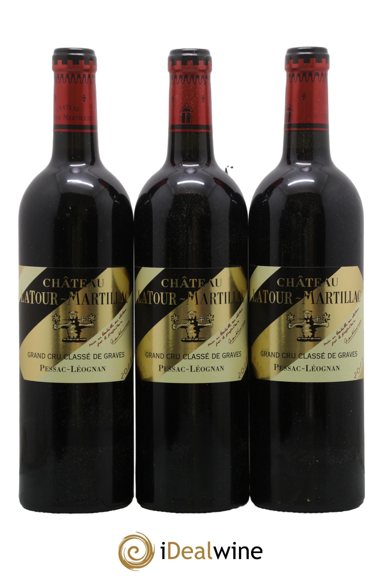 Château Latour-Martillac Cru Classé de Graves 2015 - Lot de 6 bouteilles - 1