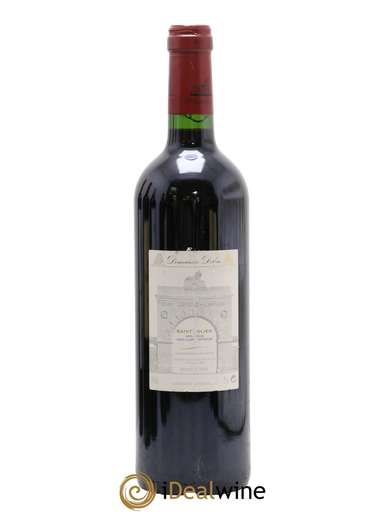 Château Léoville Las Cases 2ème Grand Cru Classé 2006 - Lot de 1 bouteille - 1