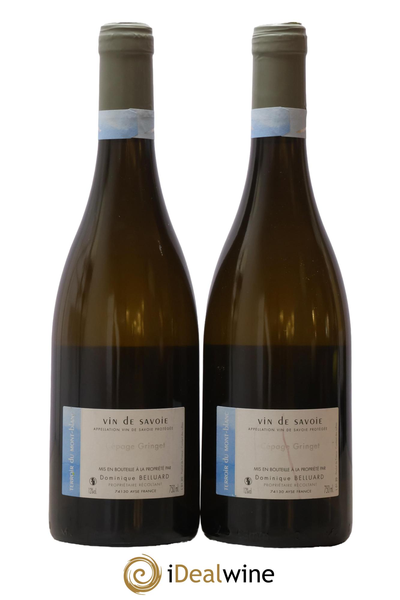 Vin de Savoie Eponyme Domaine Belluard 2020 - Lot de 2 bouteilles - 1