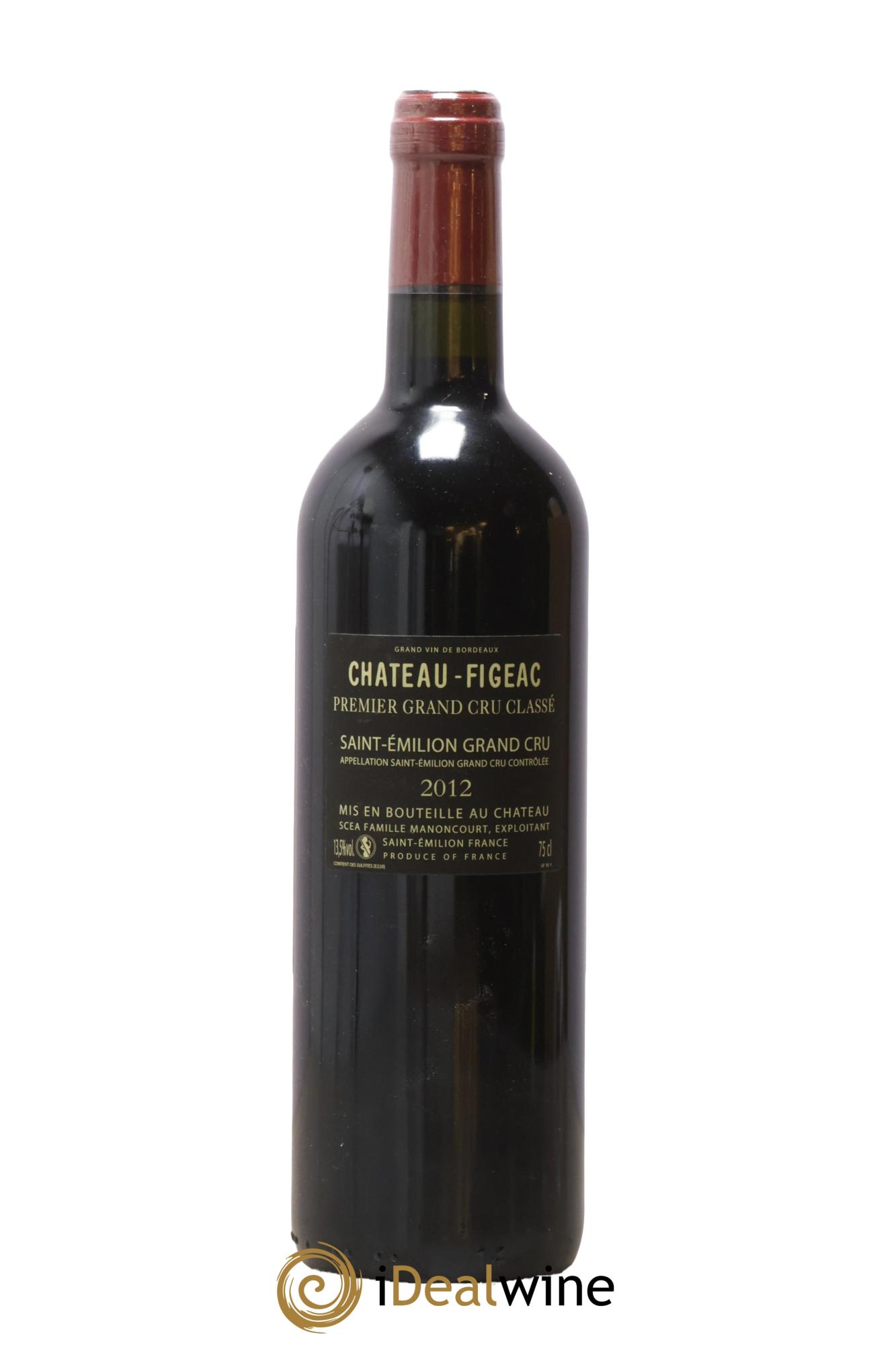 Château Figeac 1er Grand Cru Classé A 2012 - Lotto di 1 bottiglia - 1