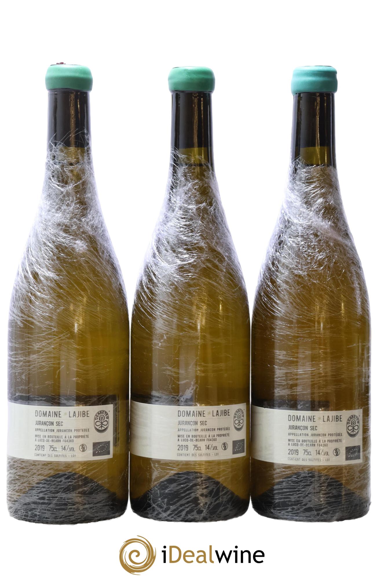 Jurançon sec Haure Domaine Lajibe - Jean-Baptiste Semmartin 2019 - Lot de 3 bouteilles - 1