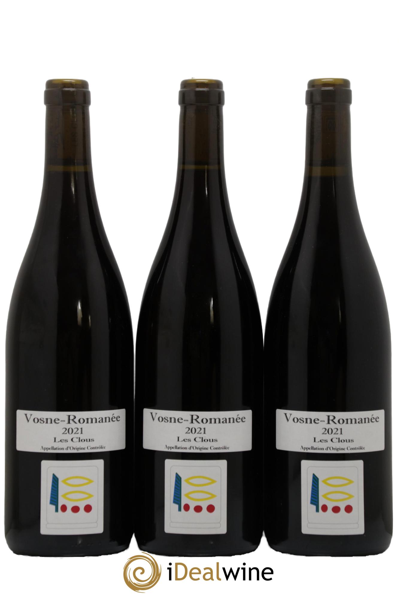 Vosne-Romanée Les Clous Prieuré Roch 2021 - Lotto di 3 bottiglie - 0