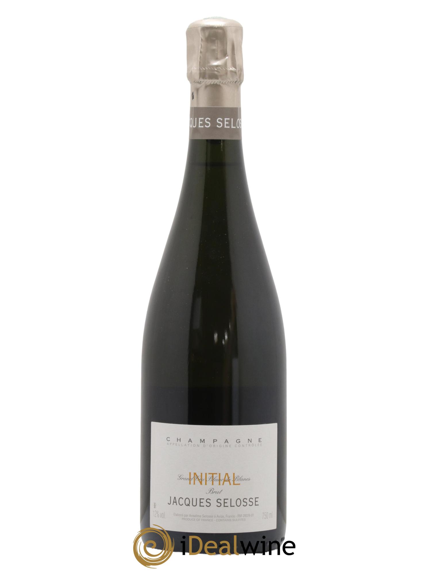 Initial Brut Jacques Selosse - Lot de 1 bouteille - 0
