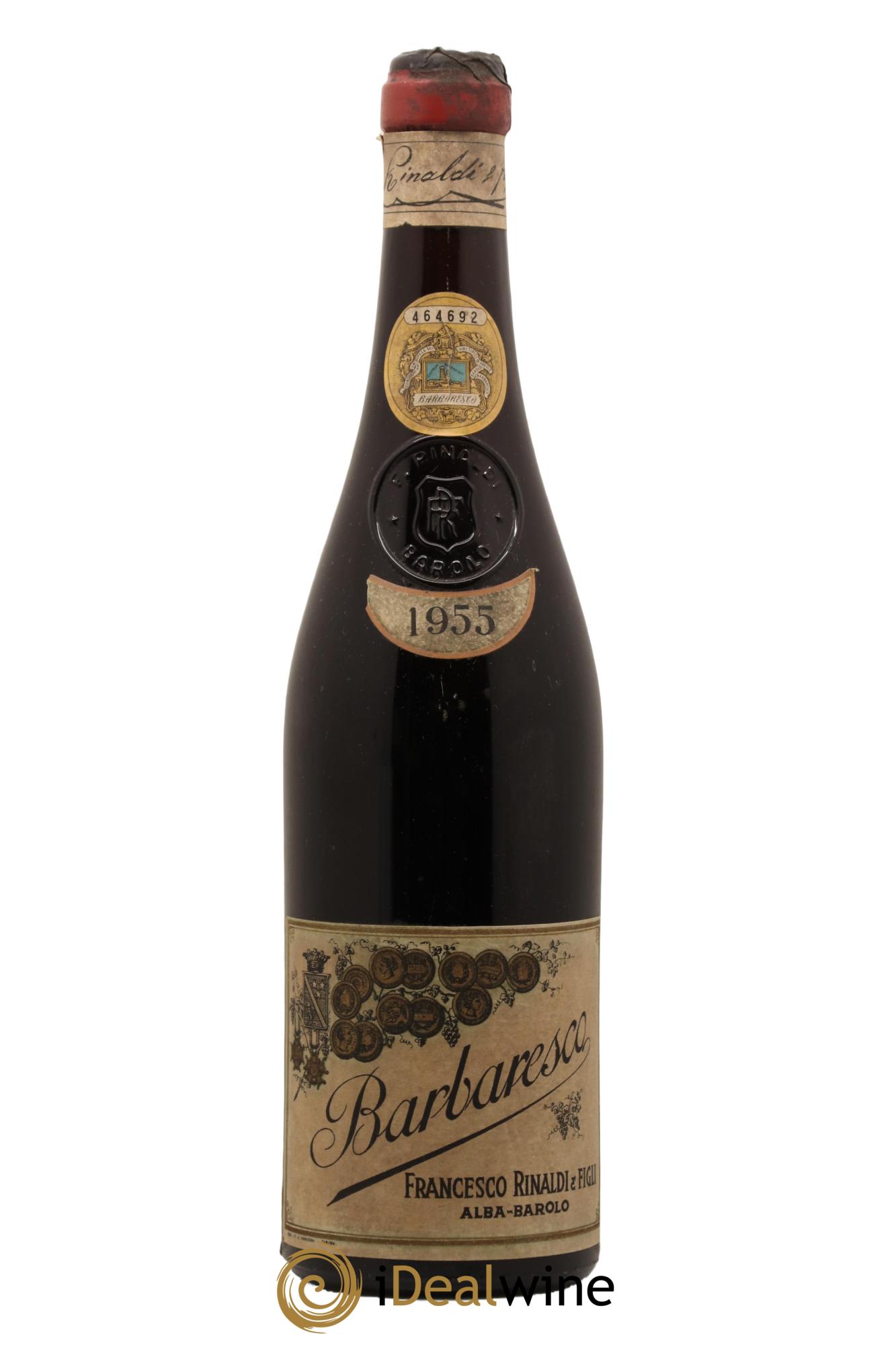 Barbaresco DOCG Francesco Rinaldi 1955 - Lotto di 1 bottiglia - 0