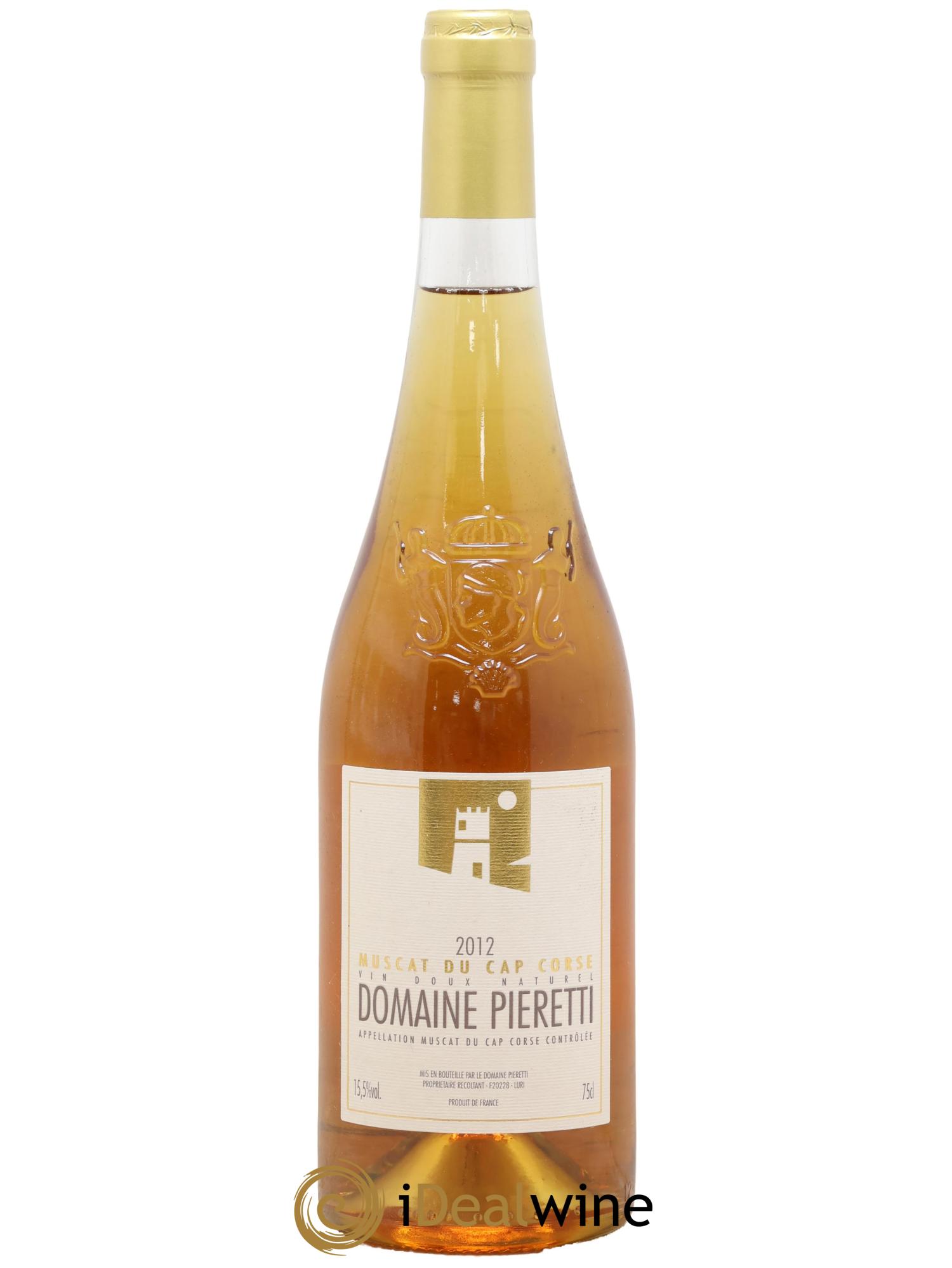 Muscat du Cap Corse Domaine Pieretti 2012 - Lot de 1 bouteille - 0
