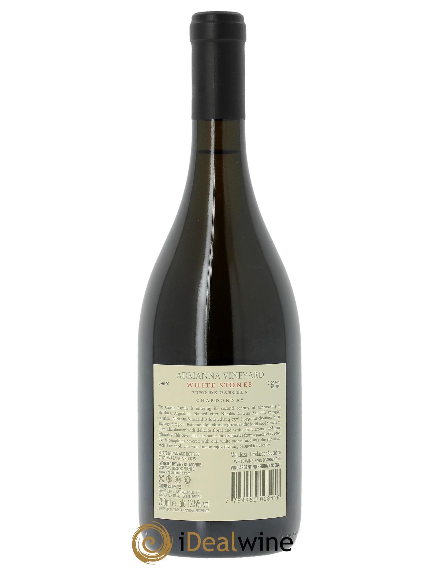 Mendoza Adrianna Vineyard White Stones Catena Zapata 2021 - Posten von 1 Flasche - 1